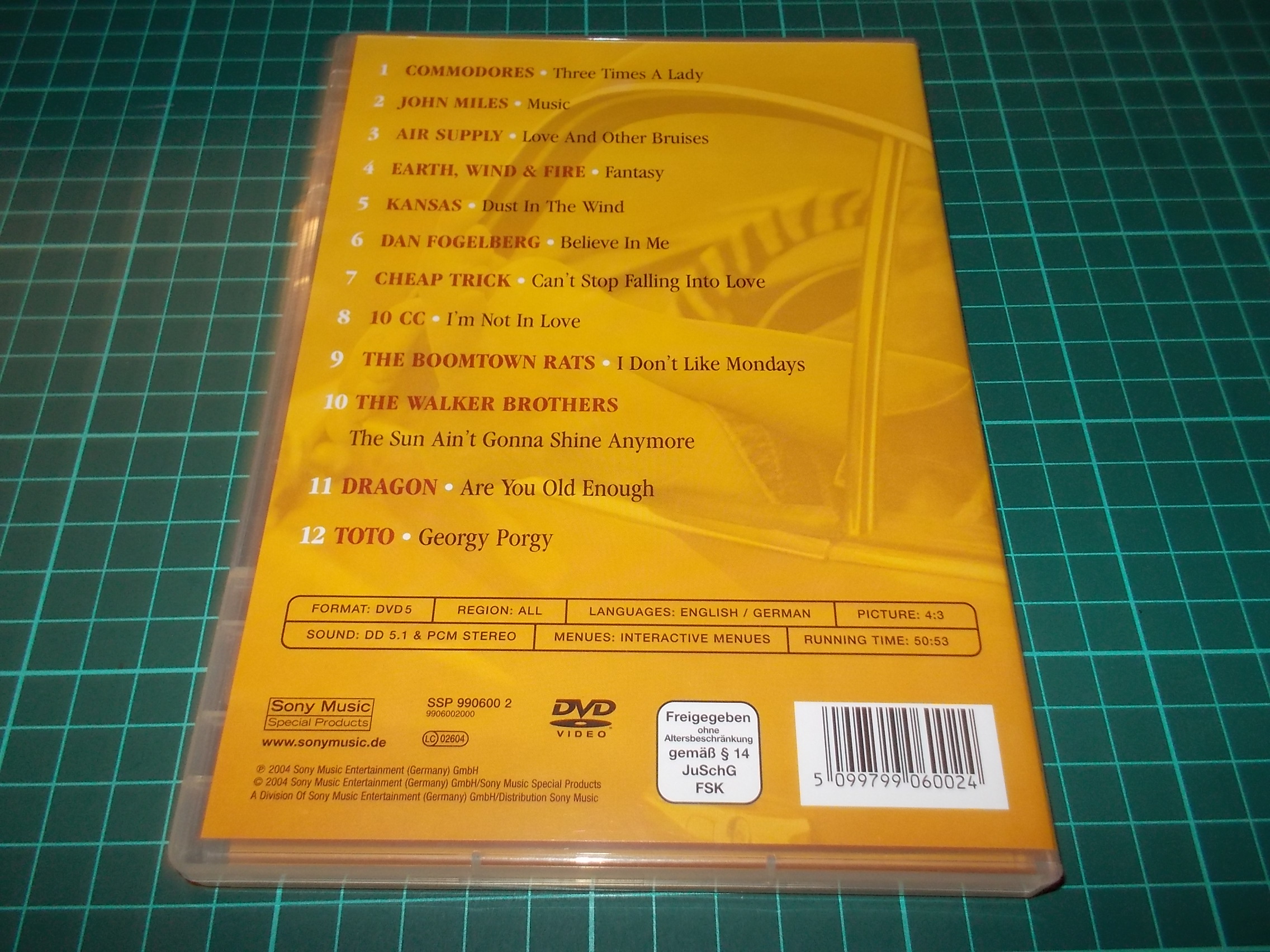 Various Artists - Lovesongs of the 70´s  [Limited Edition] (DVD) BAZAR ROZBALENO