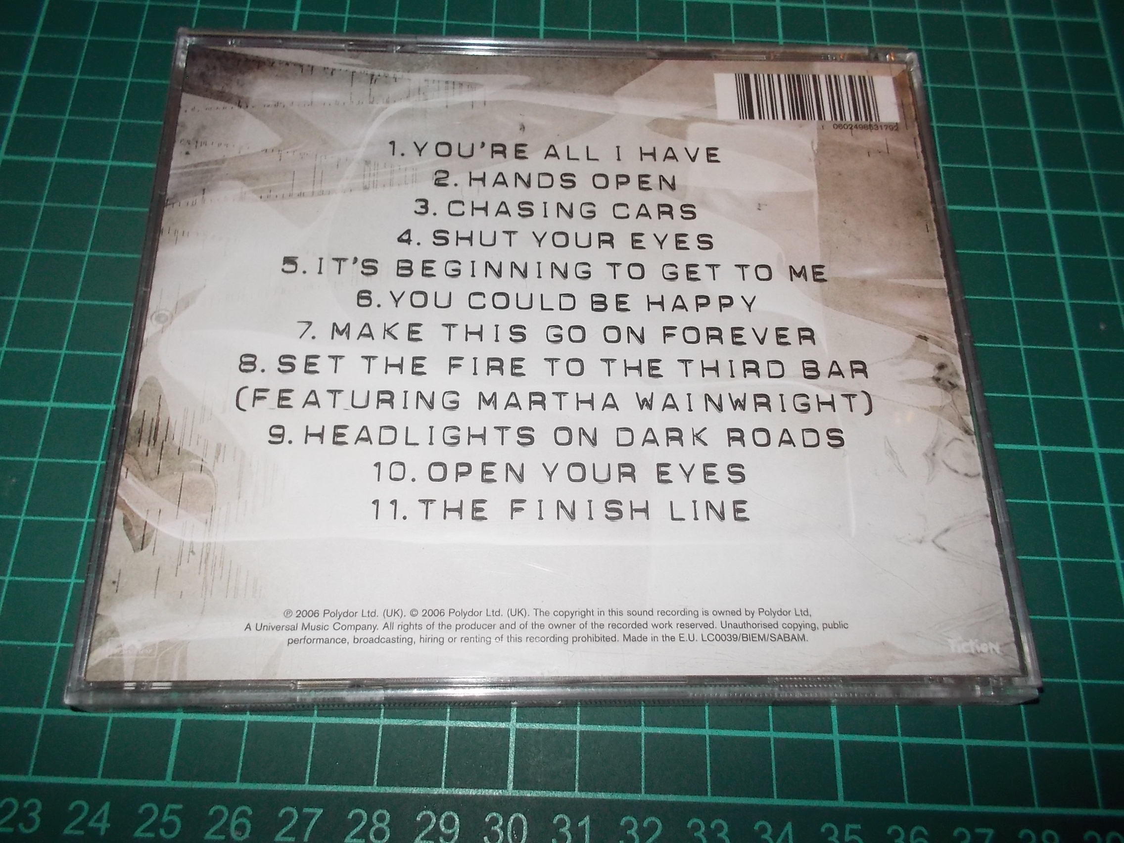 Snow Patrol - Eyes Open (CD) BAZAR ROZBALENO