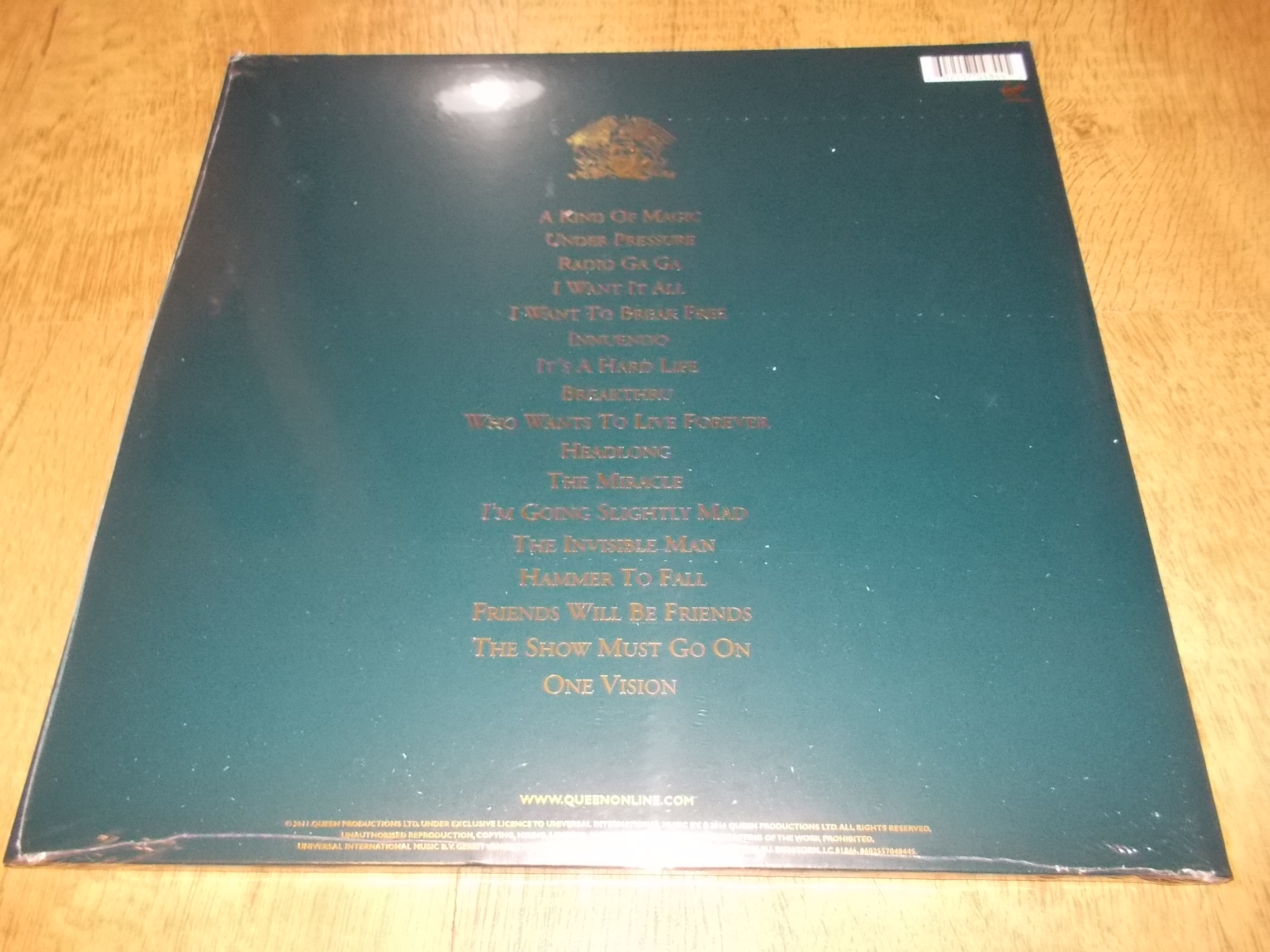 Queen - Greatest Hits II. (2Vinyl-LP) (Remastered 2011)