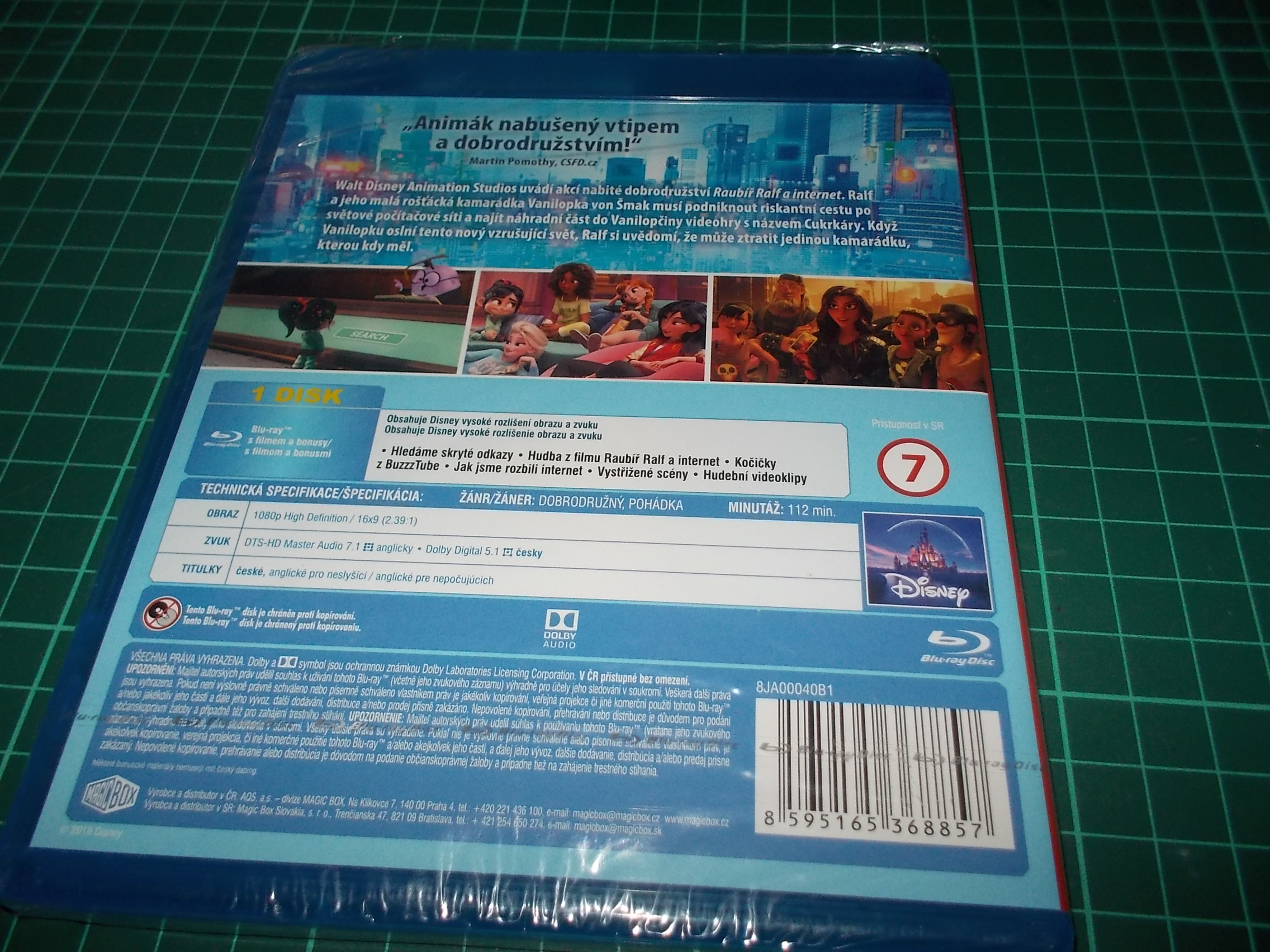 Raubíř Ralf a internet - (Blu-ray)