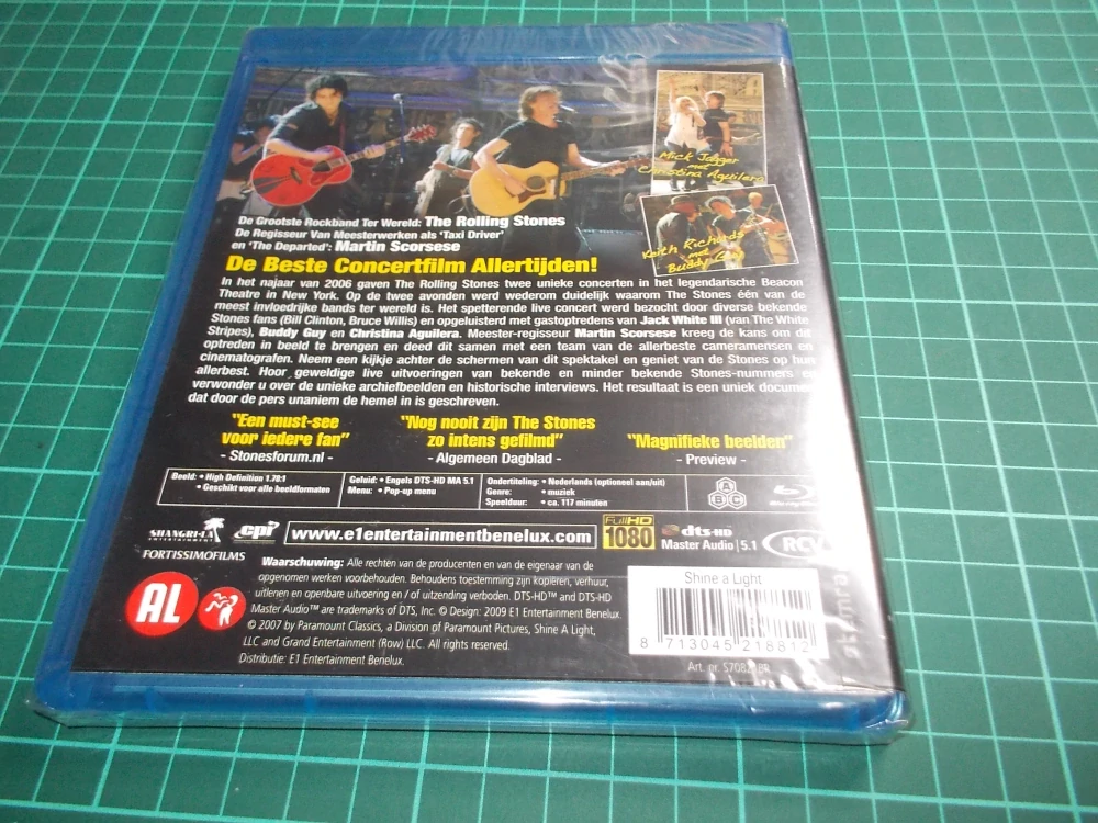 The Rolling Stones SCORSESE - Shine A Light (Blu-ray)