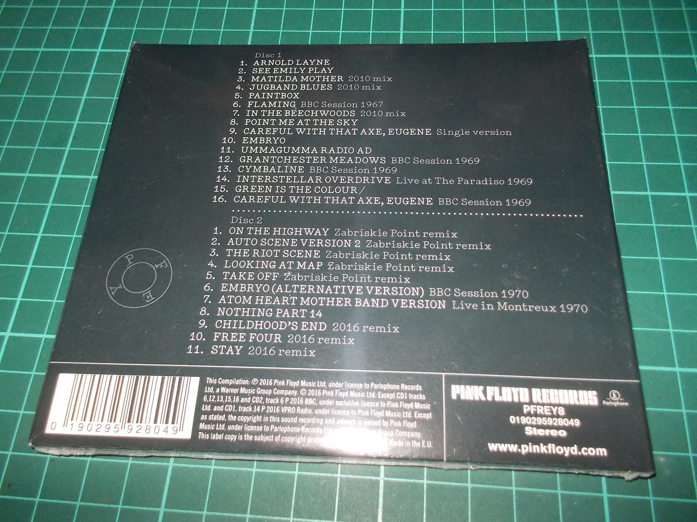 Pink Floyd - Early Years 1967-72 Cre-ation (2CD) Digipack
