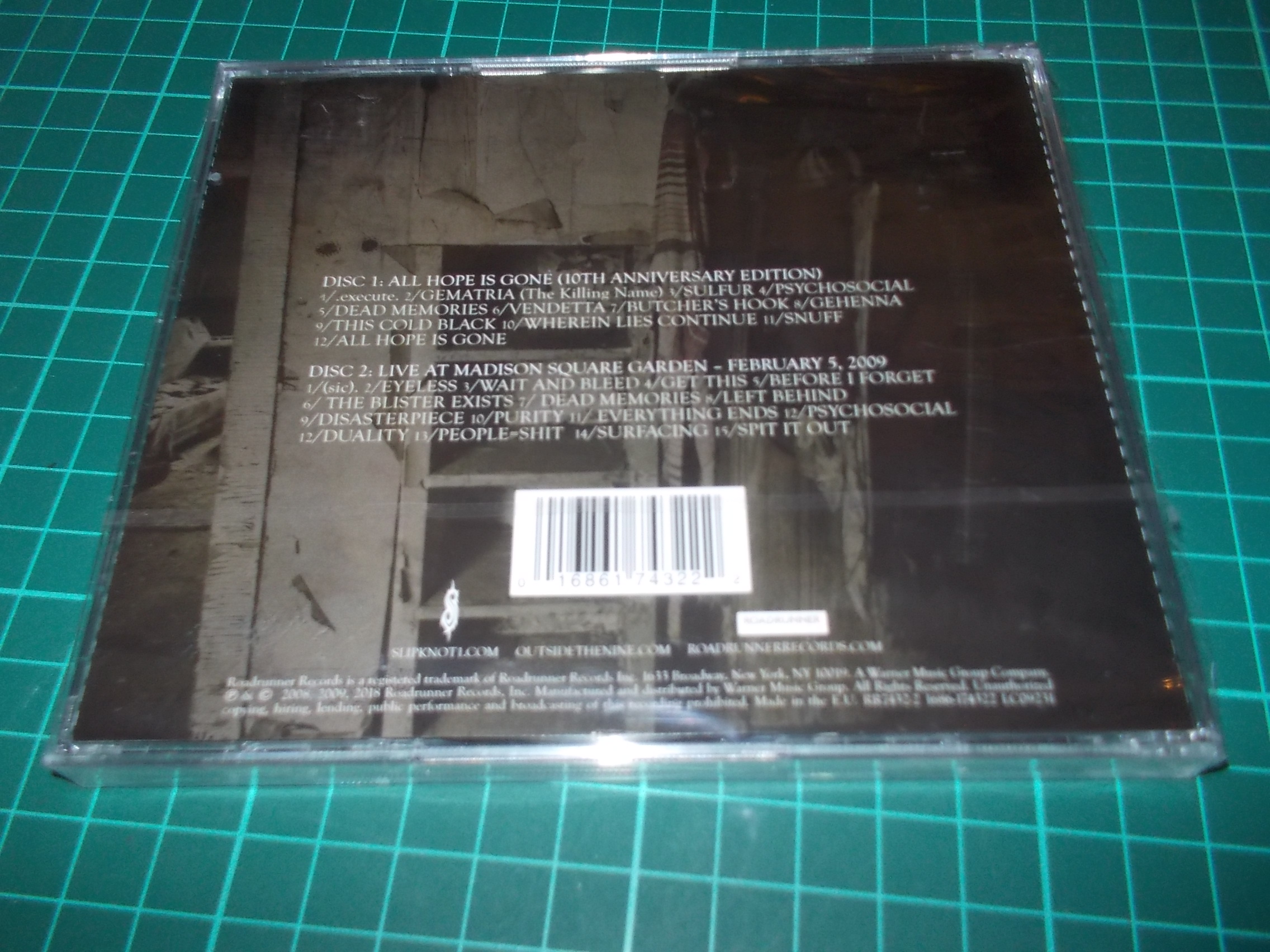 Slipknot - All Hope Is Gone (10 TH ANNIVERSARY EDITION) (2CD)