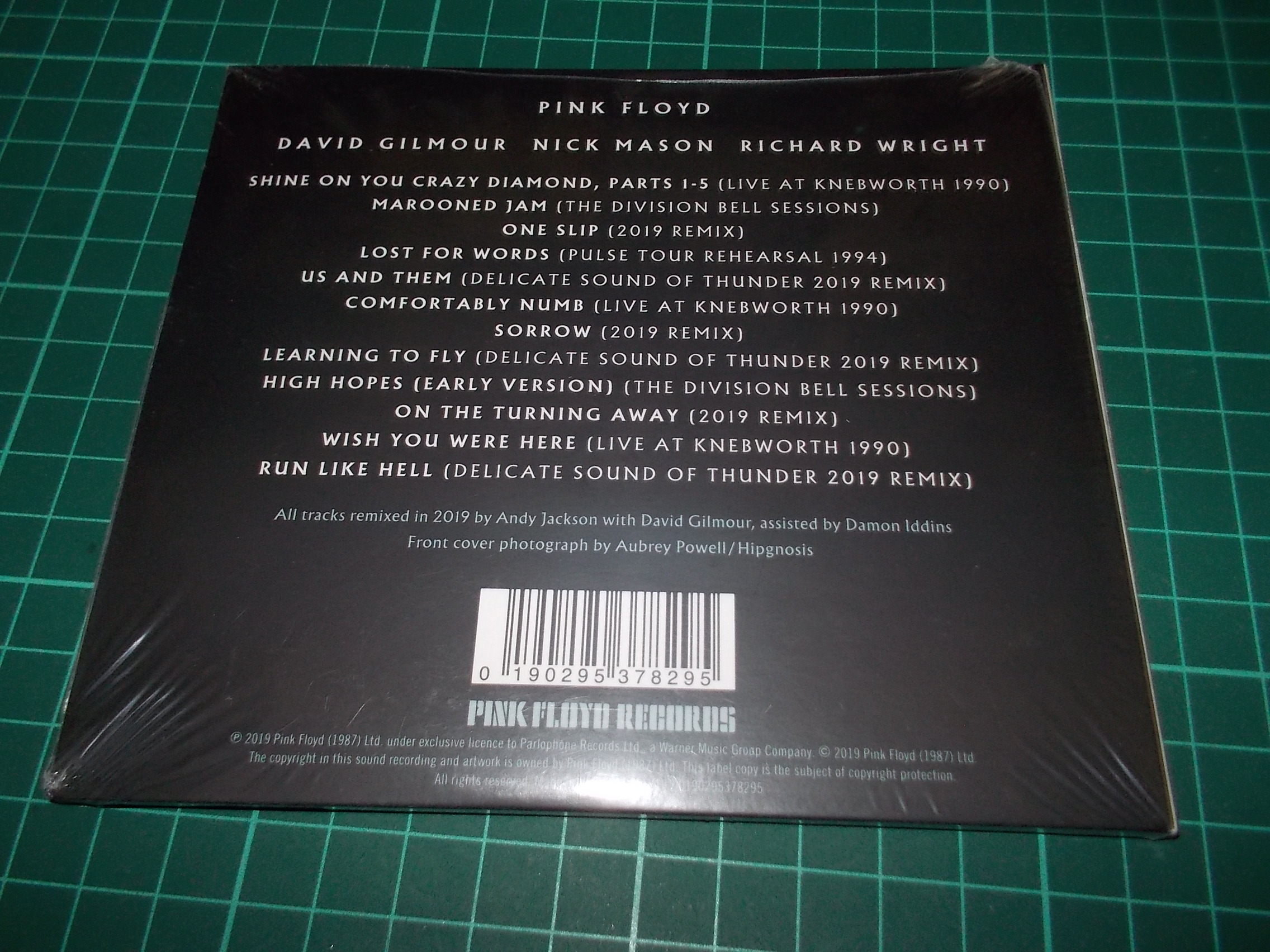 Pink Floyd - Later Years 1987-2019 (CD) Digipack