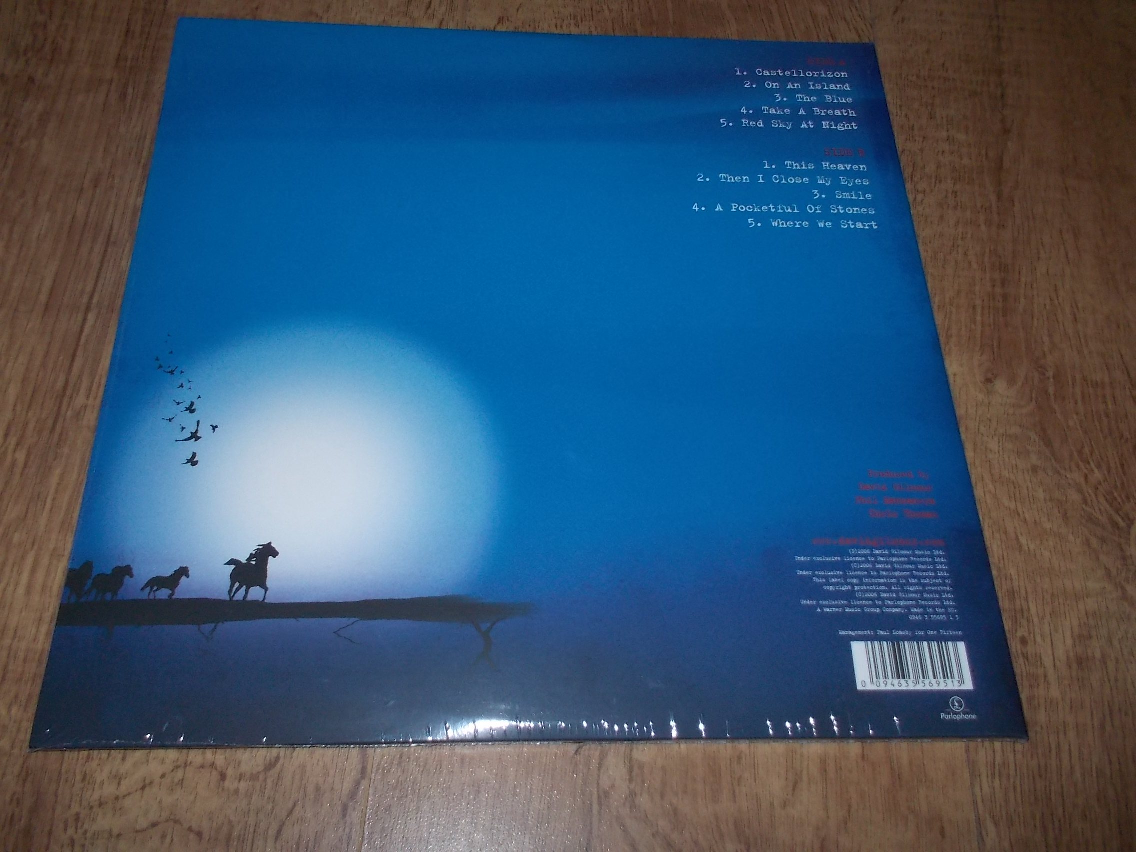 David Gilmour - On An Island / Reedice 2015 (Vinyl-LP)