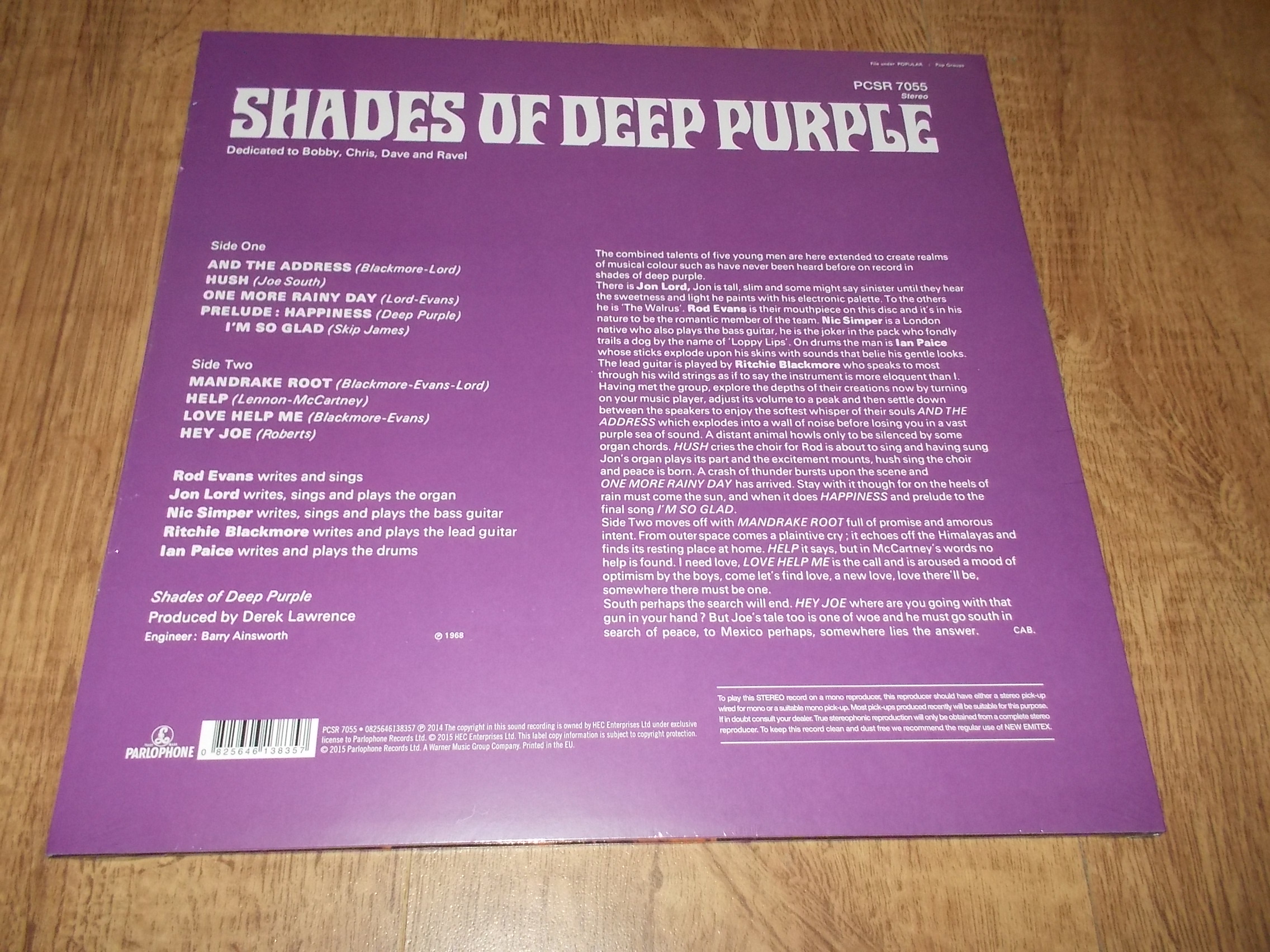 Deep Purple - Shades Of Deep Purple (Vinyl-LP)