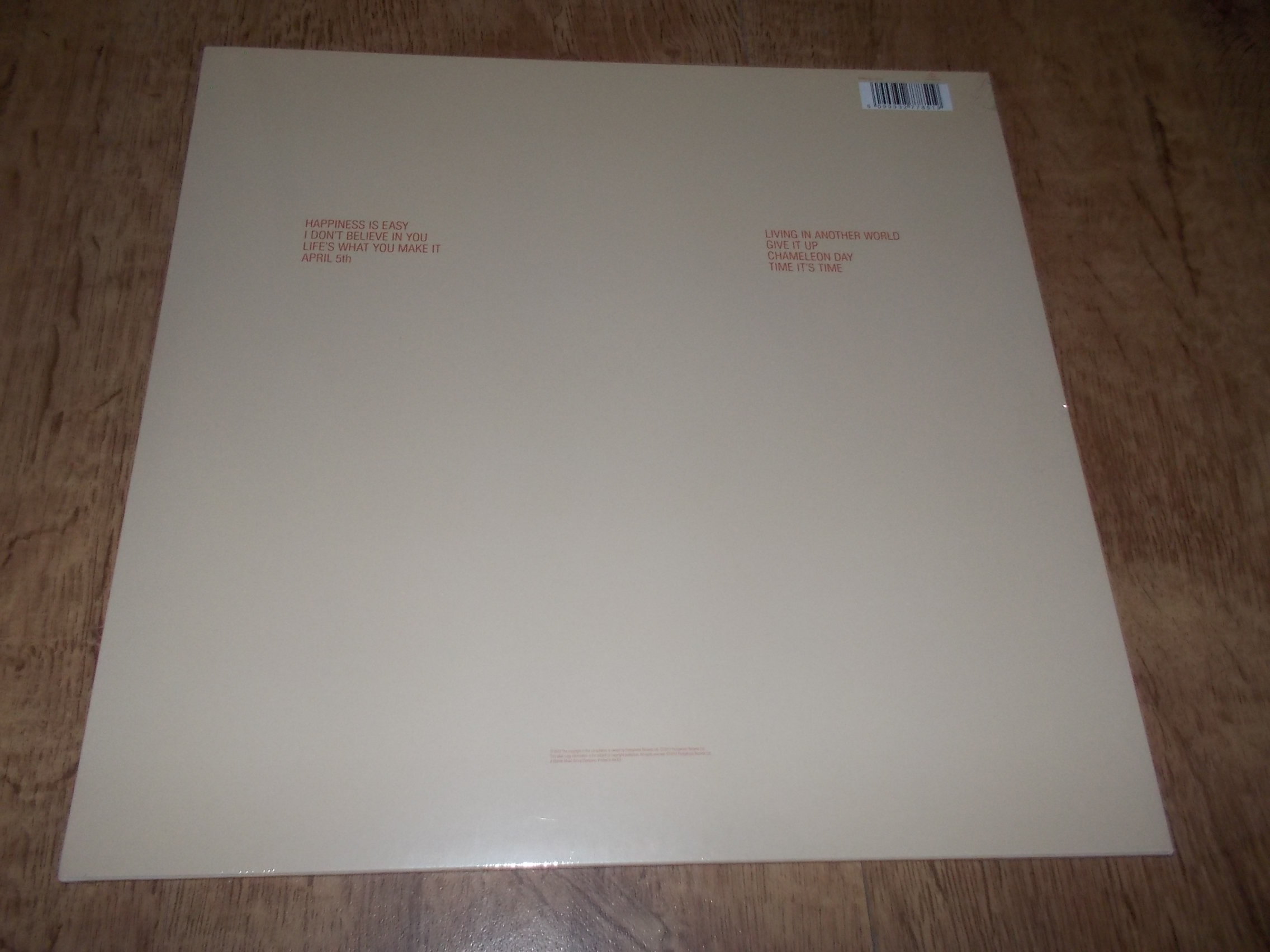 Talk Talk – The Colour Of Spring (Vinyl-LP-DVD)
