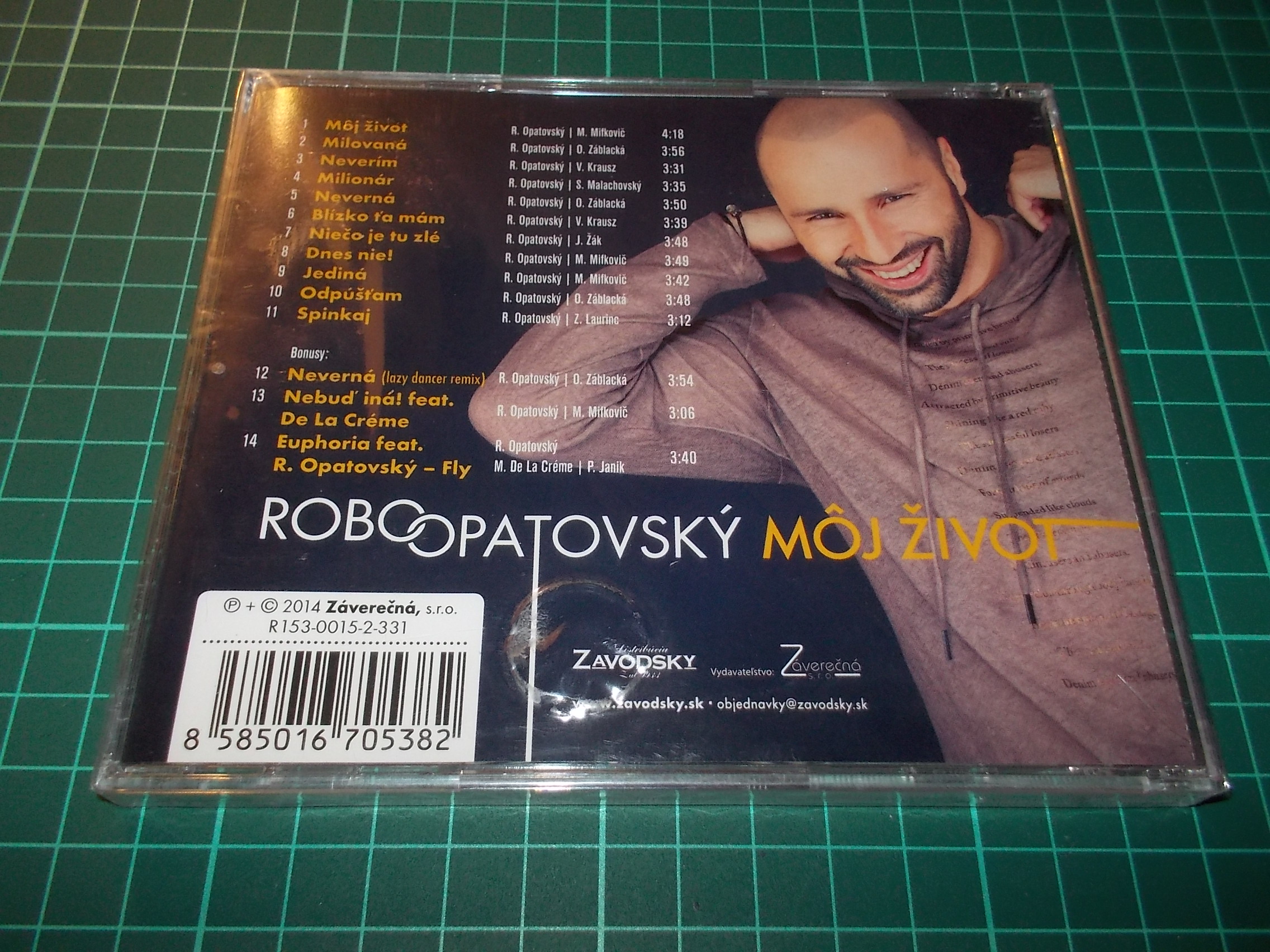 ROBO OPATOVSKÝ - MÔJ ŽIVOT (CD)