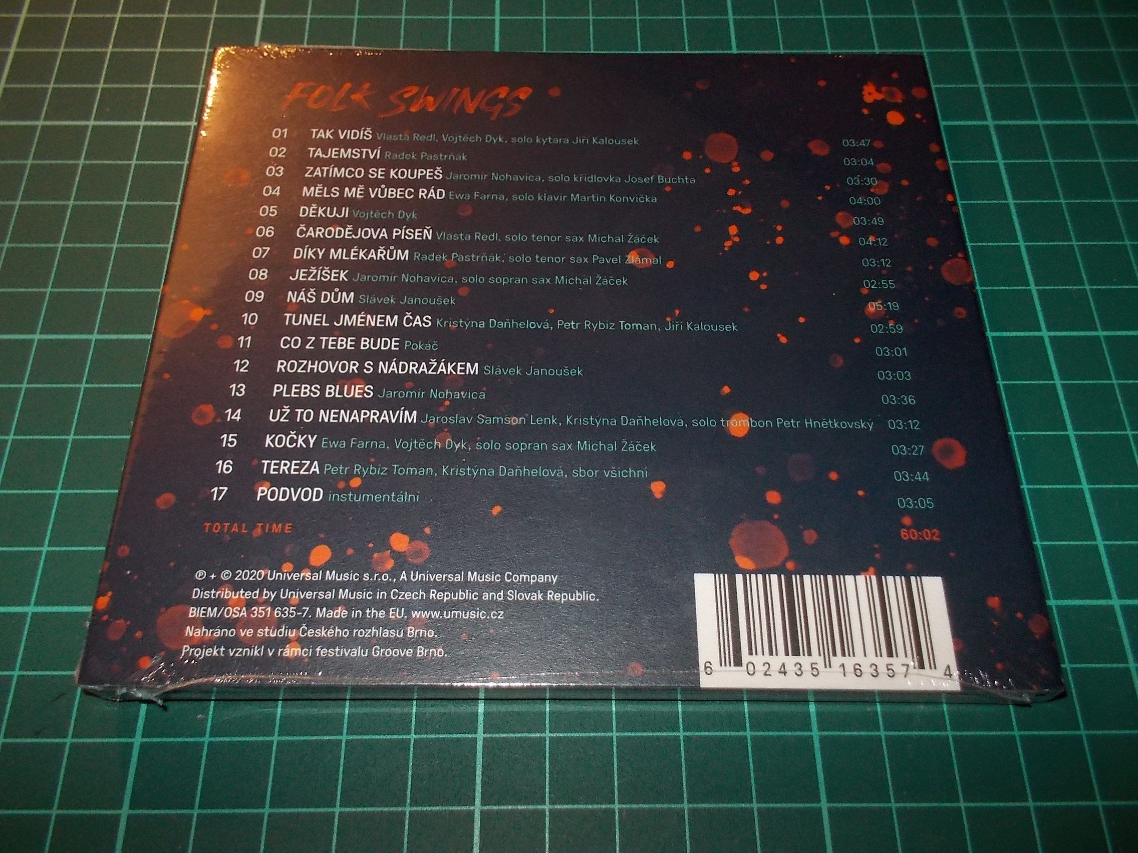 B-Side Band - Folk Swings (Dyk, Nohavica, Farna atd..) (CD) Digipack