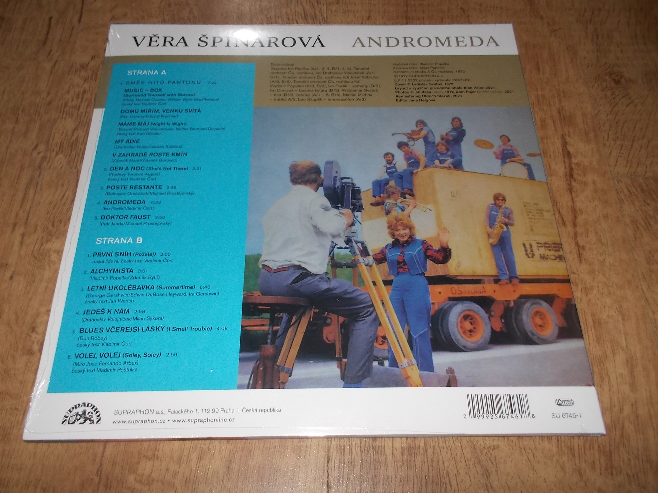 Věra Špinarová - Andromeda (Vinyl-LP)