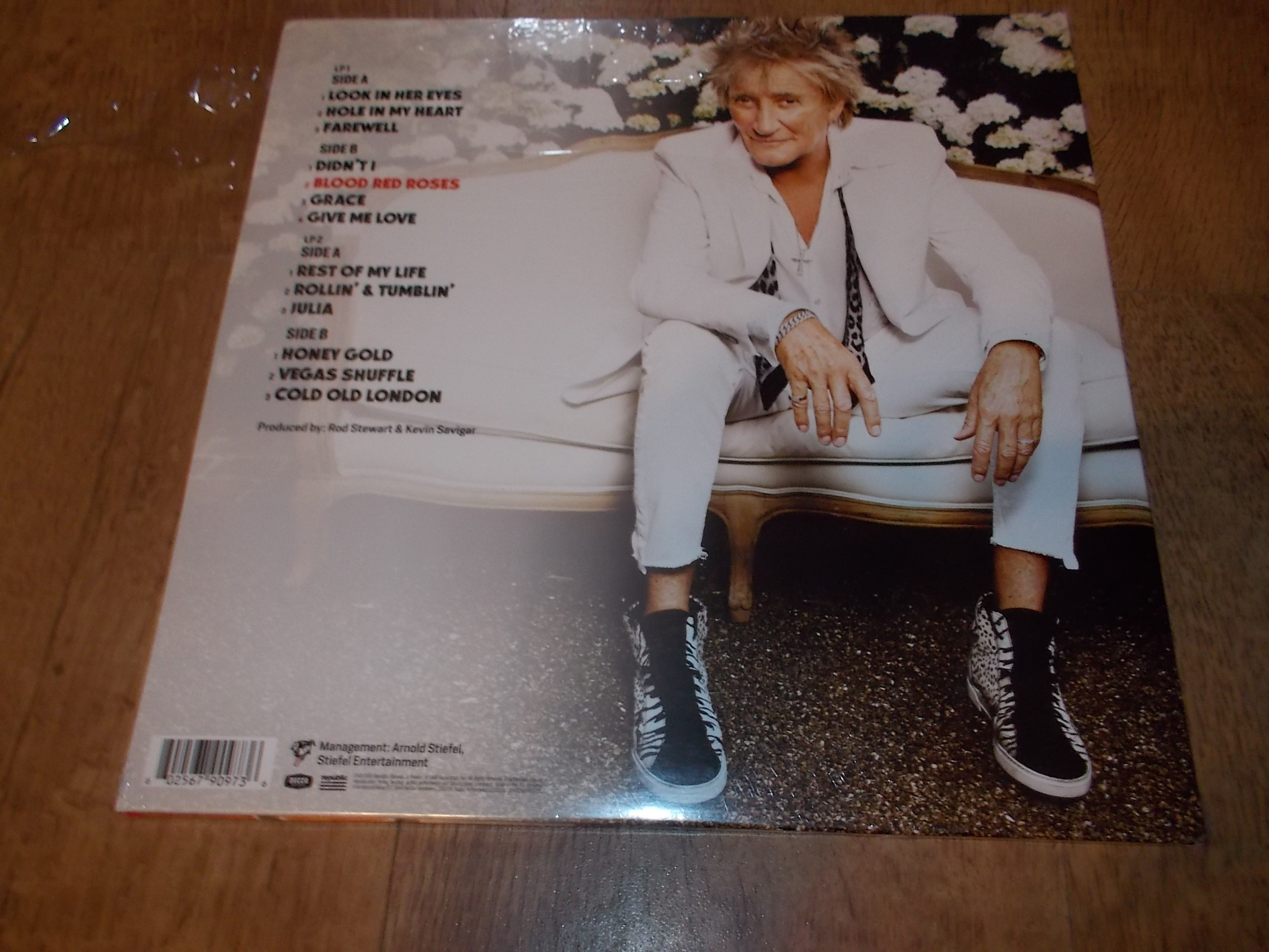 Rod Stewart - Blood Red Roses (2Vinyl-LP)