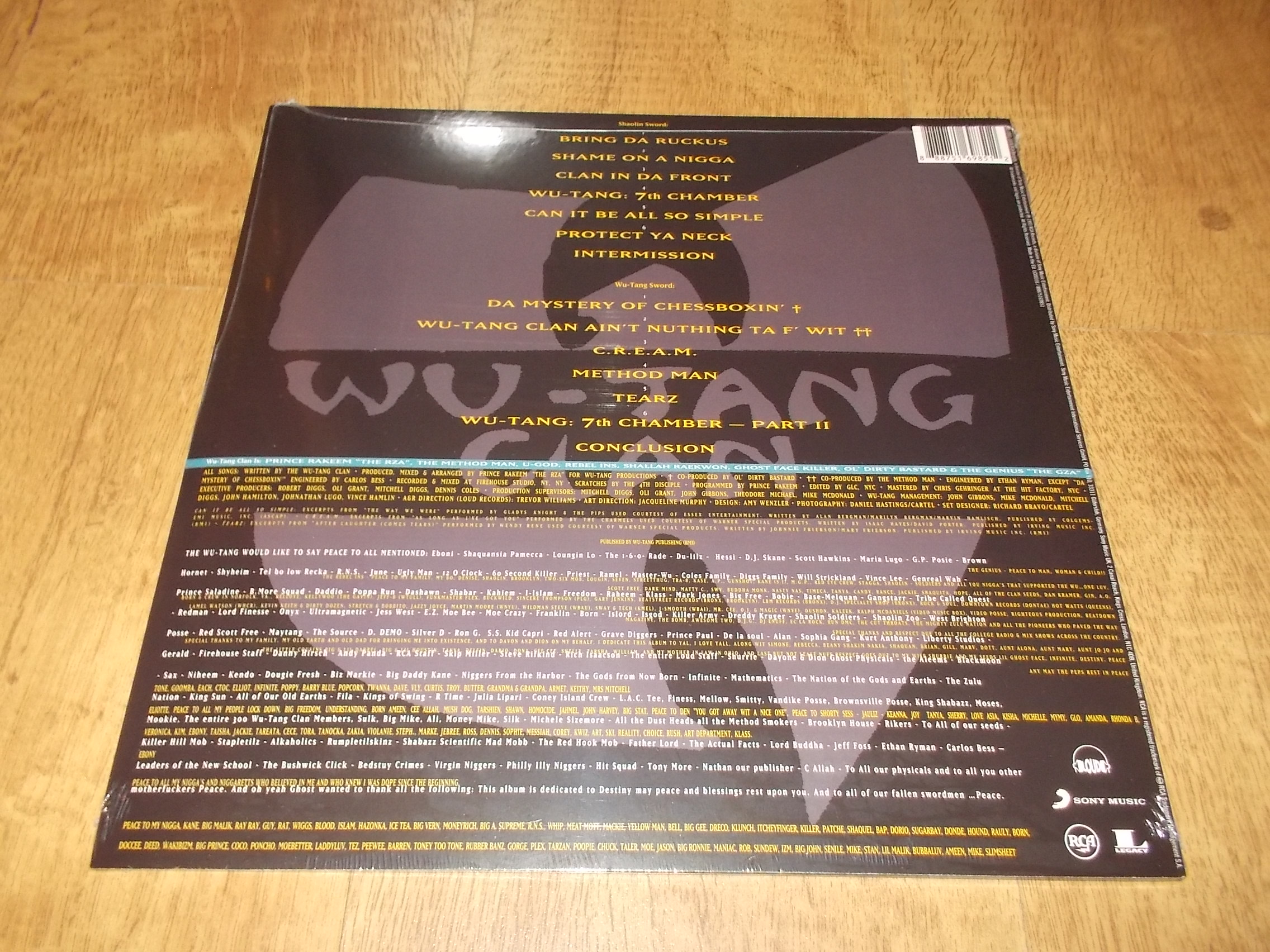 WU-TANG CLAN - ENTER THE WU-TANG (36.CHAMBER) (Vinyl-LP)
