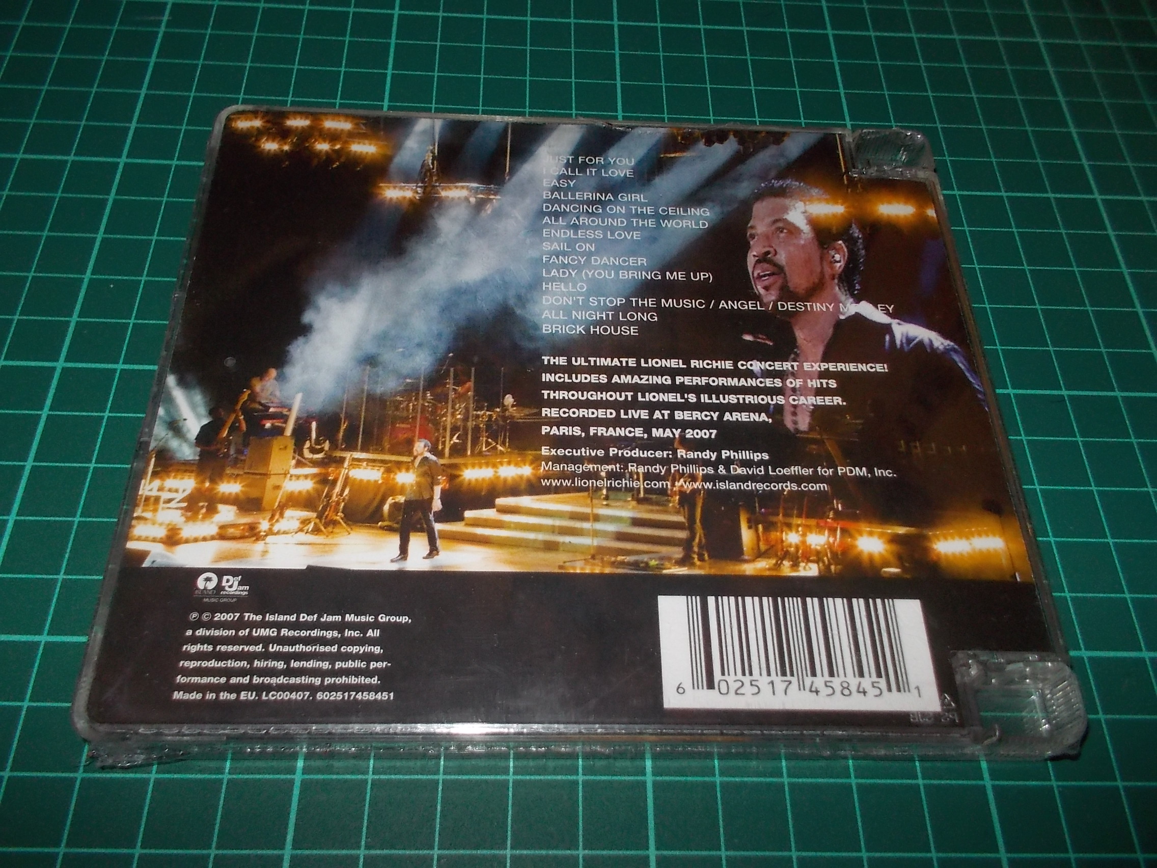 LIONEL RICHIE - LIVE:HIS GREATEST HITS AND MORE (CD)