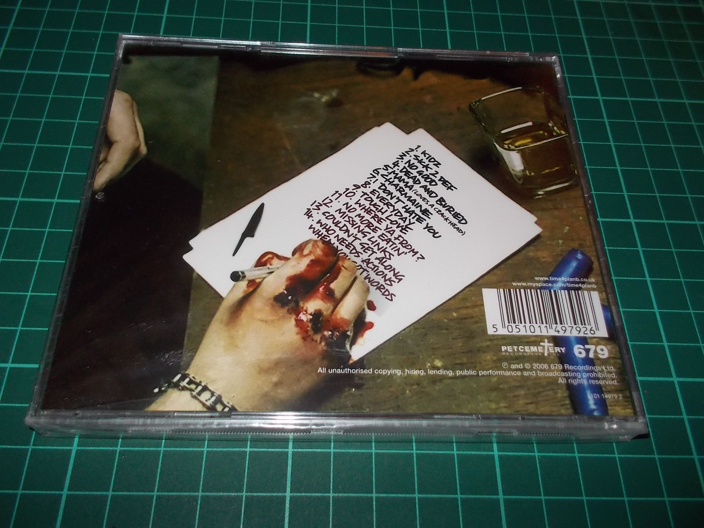 PLAN B. - WHO NEEDS ACTIOS WHENYOU GOT WORDS (CD)