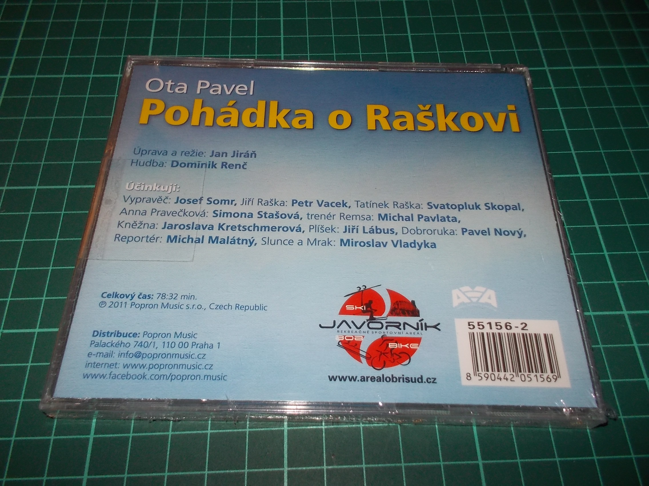 Ota Pavel, čtou Josef Somr, Simona Stašová a další - Pohádka o Raškovi (CD)