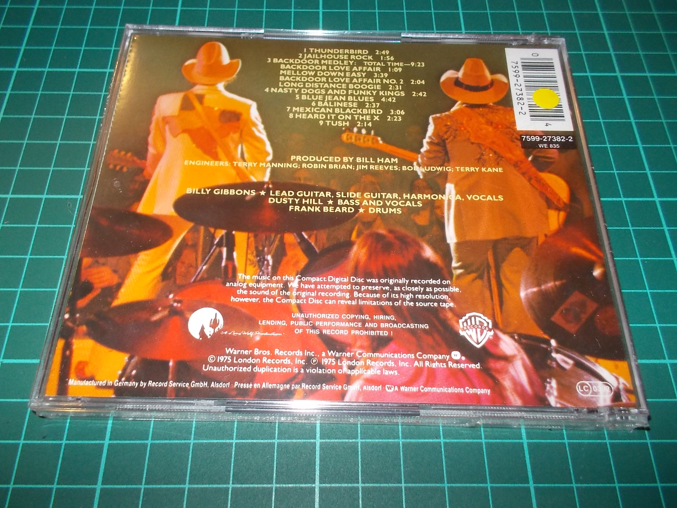 ZZ TOP - FANDANGO