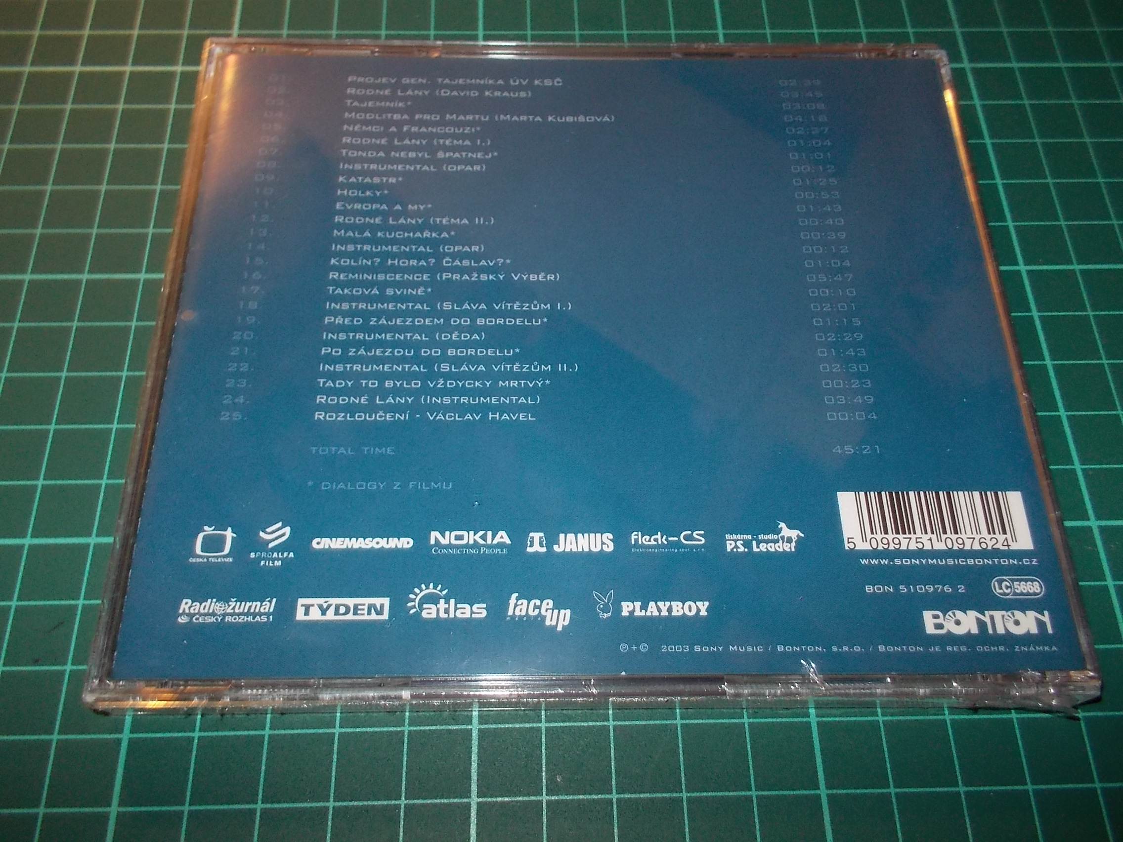 MĚSTEČKO - OST-Soundtrack (CD)