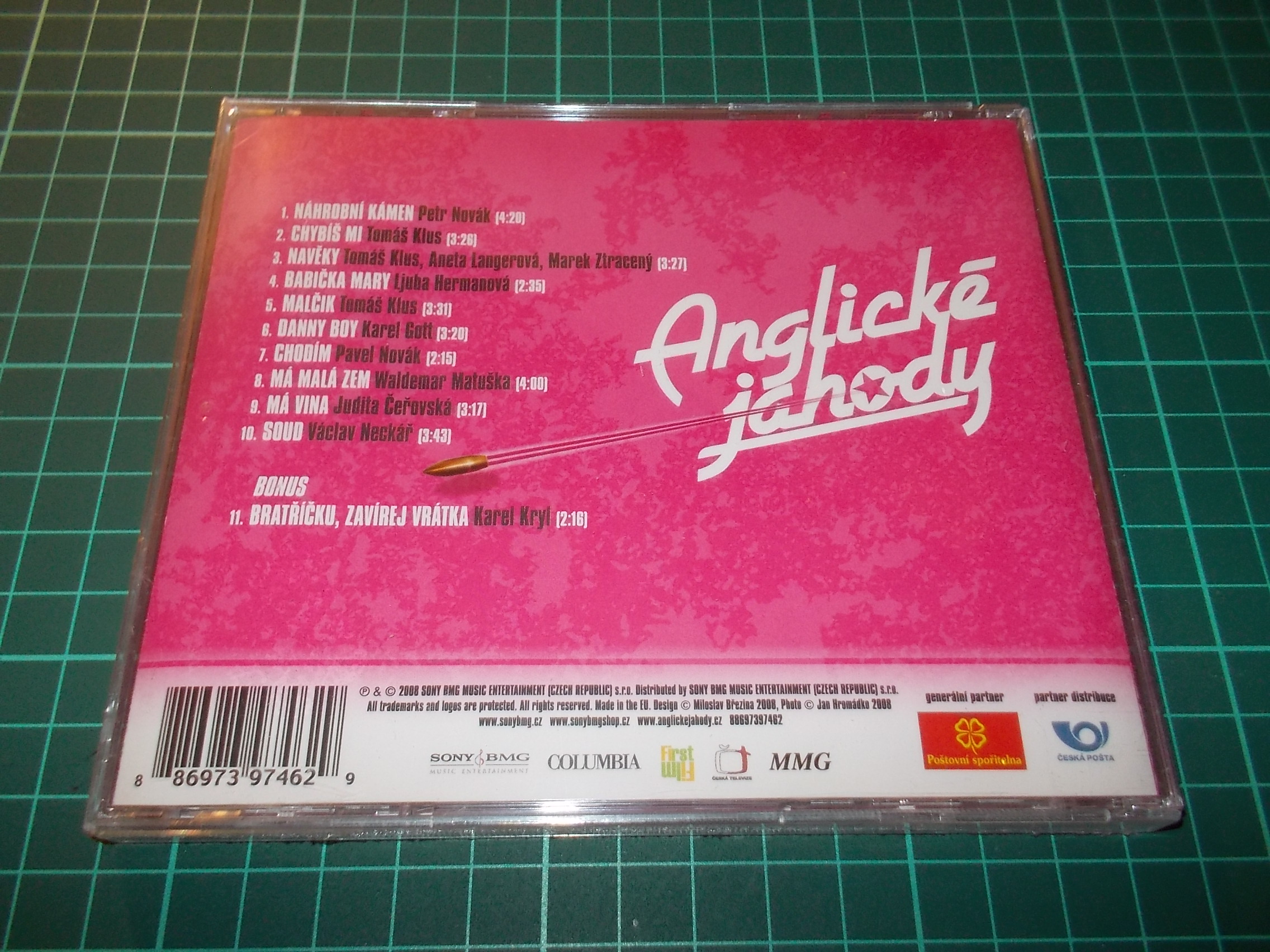 Various - Anglické Jahody - OST-Soundtrack (CD)