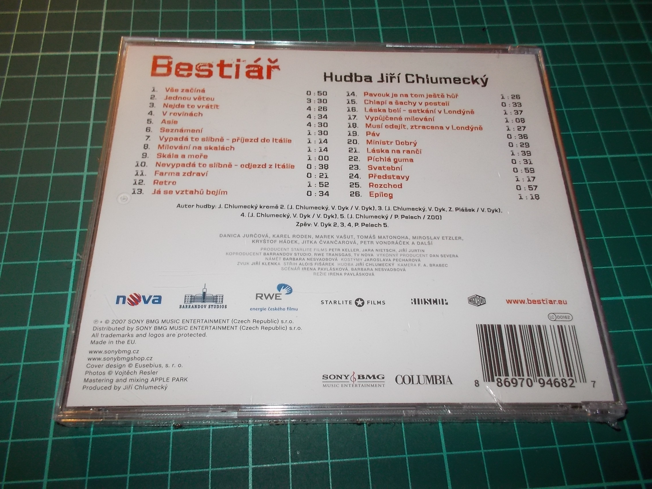 BESTIÁŘ - OST-Soundtrack (CD)