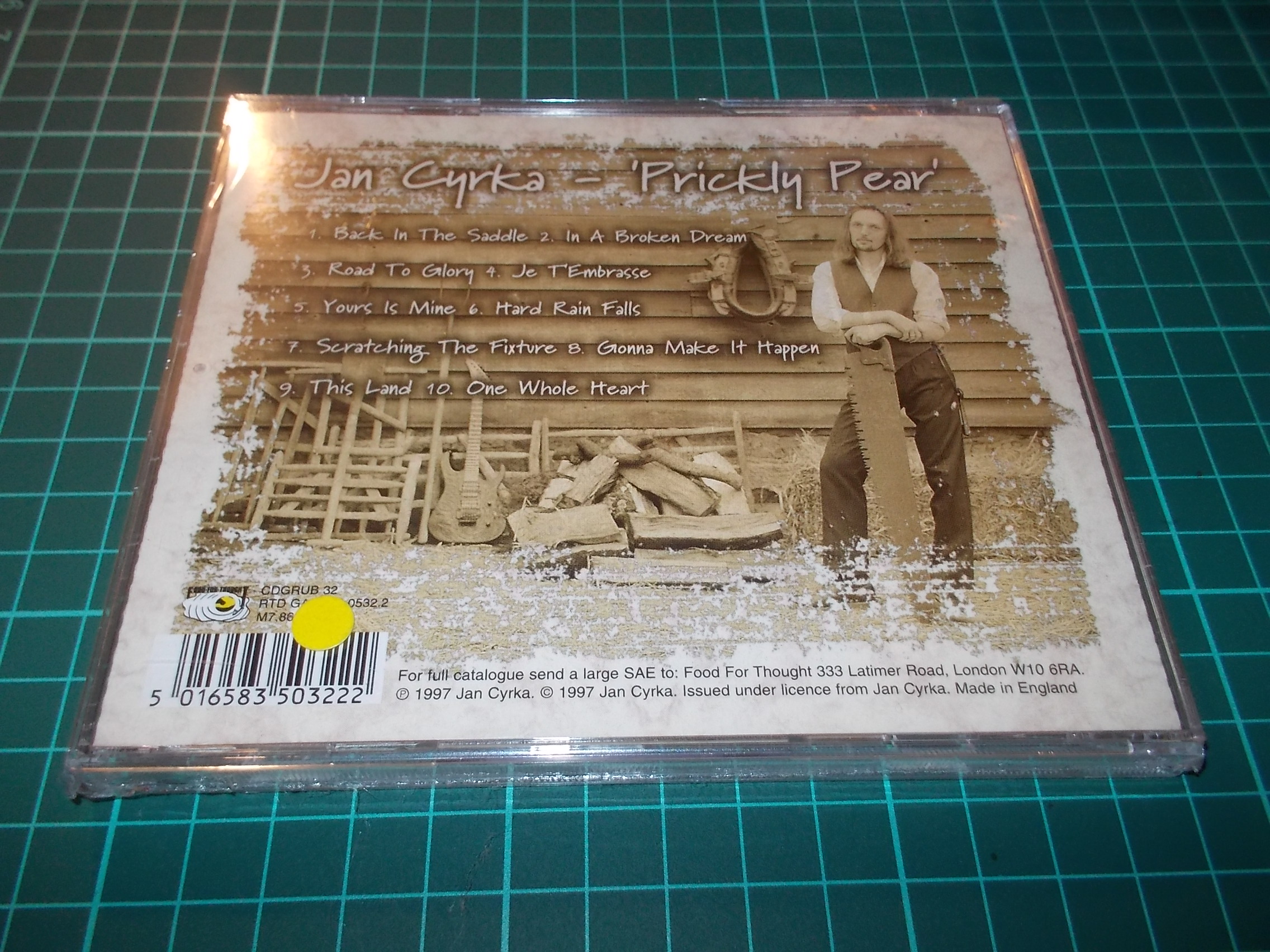 JAN CYRKA - Prickly Pear (CD)
