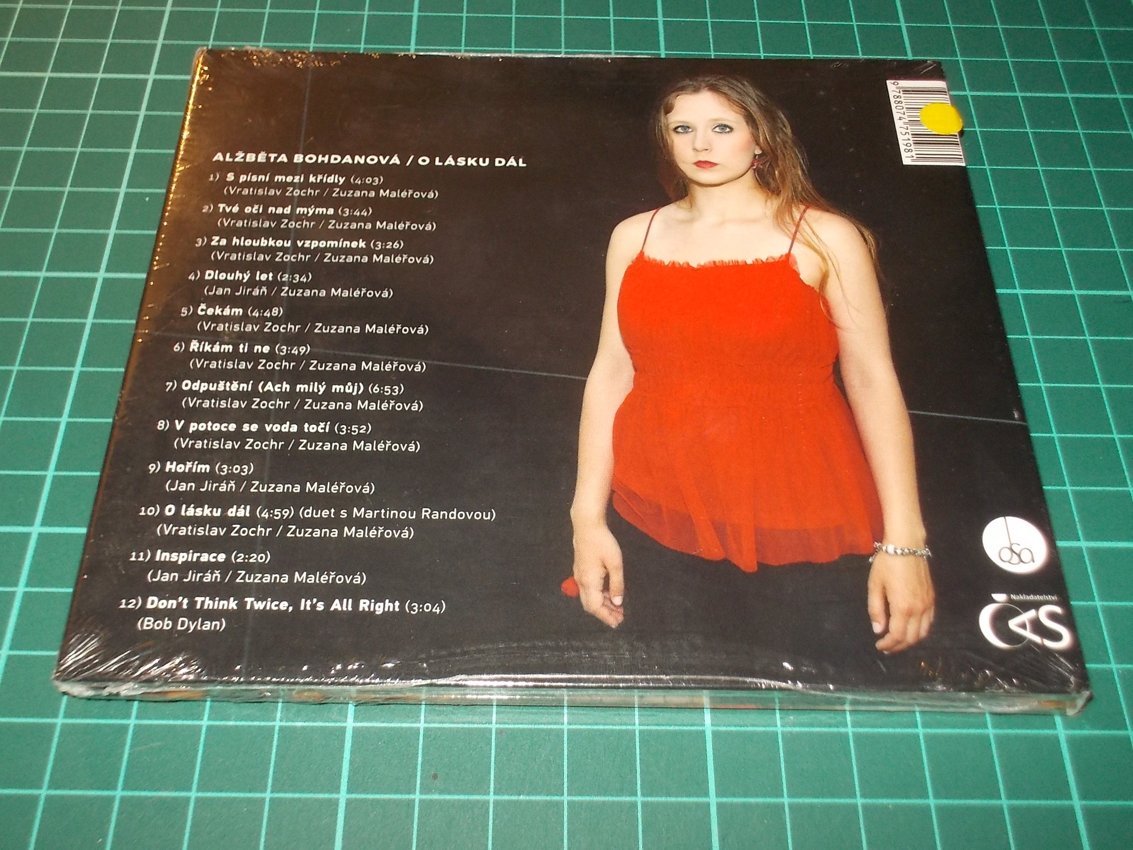 Alžběta Bohdanová - O lásku dál (CD) Digipack