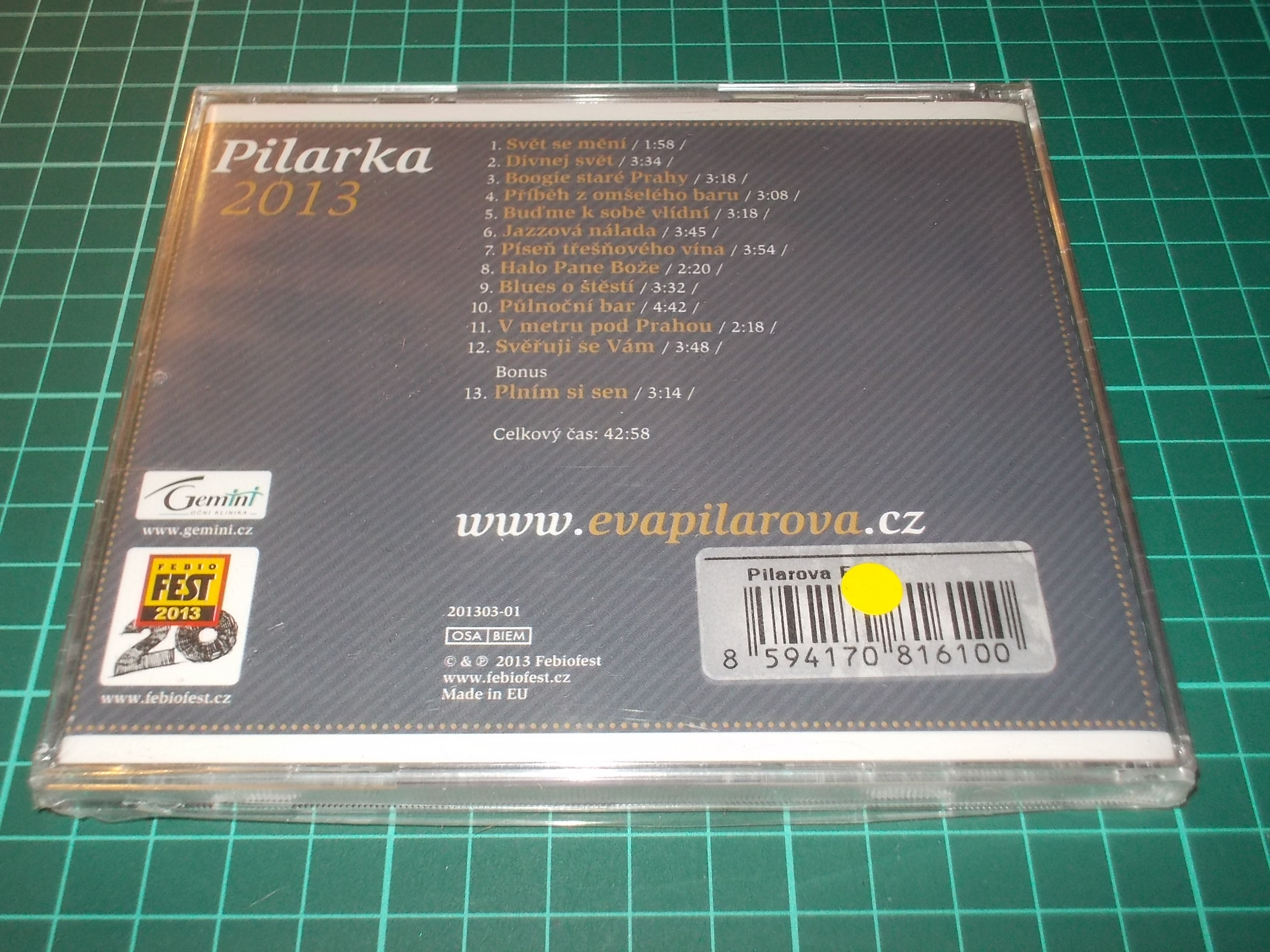 EVA PILAROVÁ - PILARKA 2013 (CD)