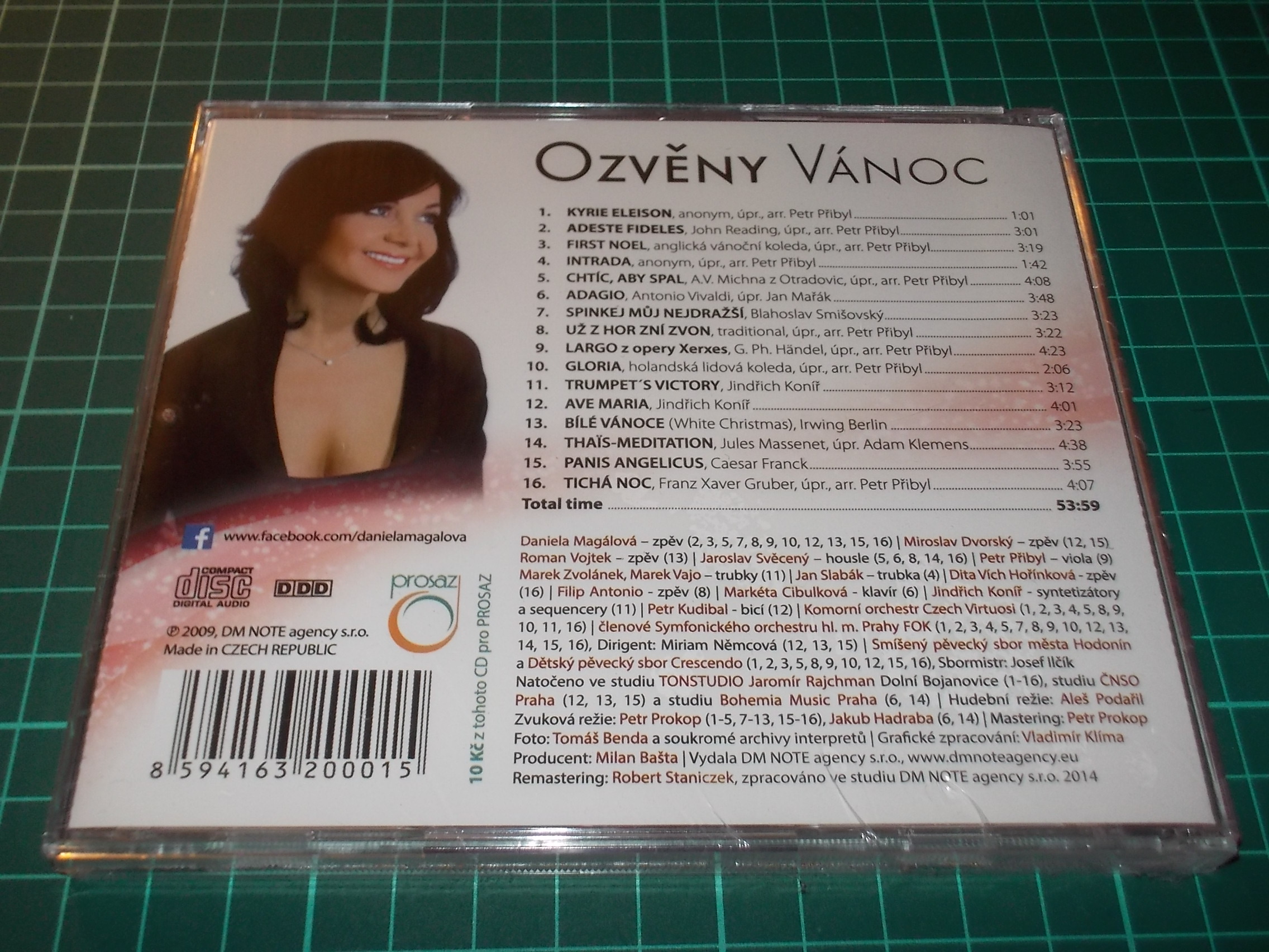 DANIELA MAGÁLOVÁ - OZVĚNY VÁNOC (CD)