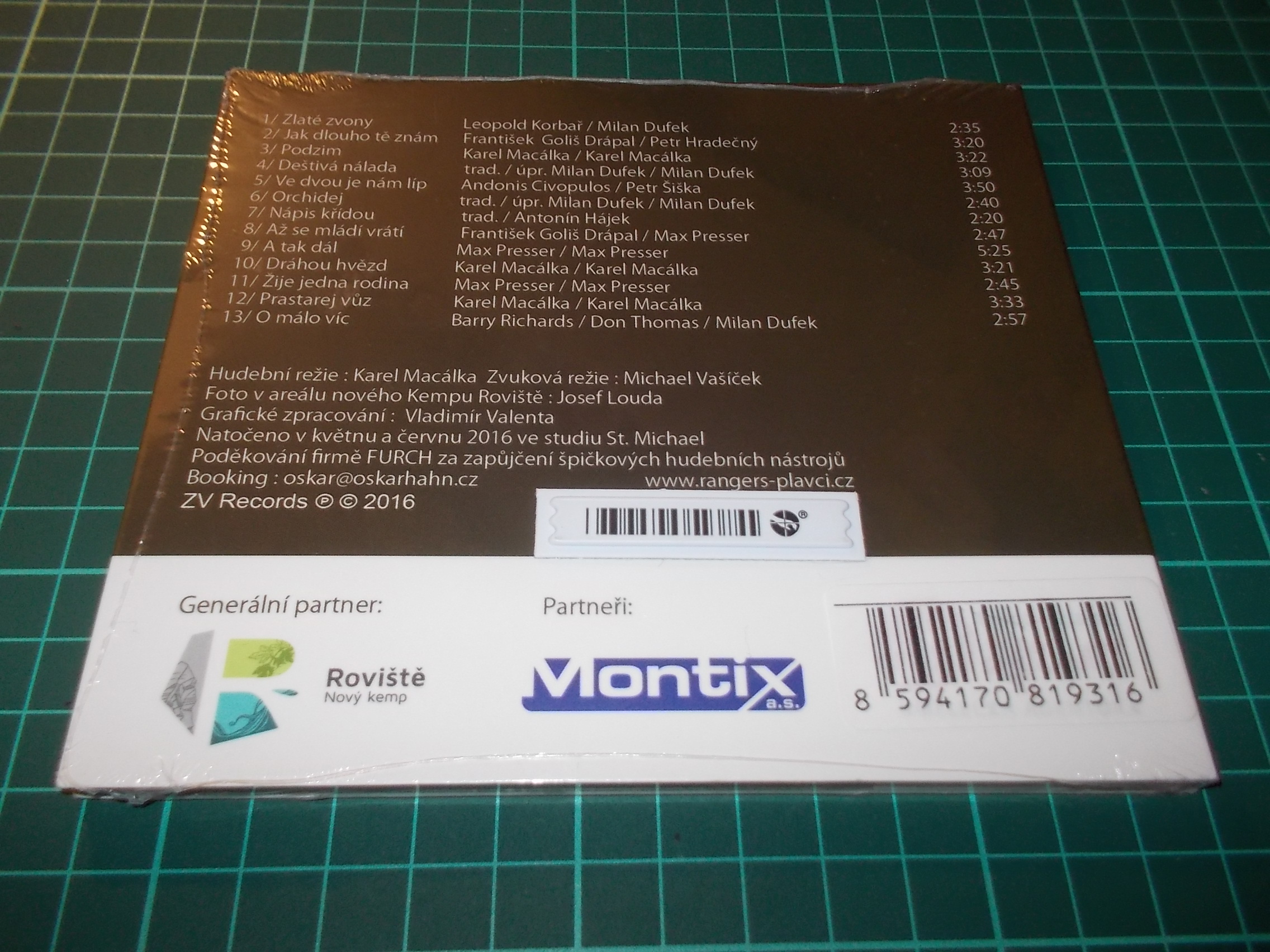 RANGERS - 2016 (CD) Digipack