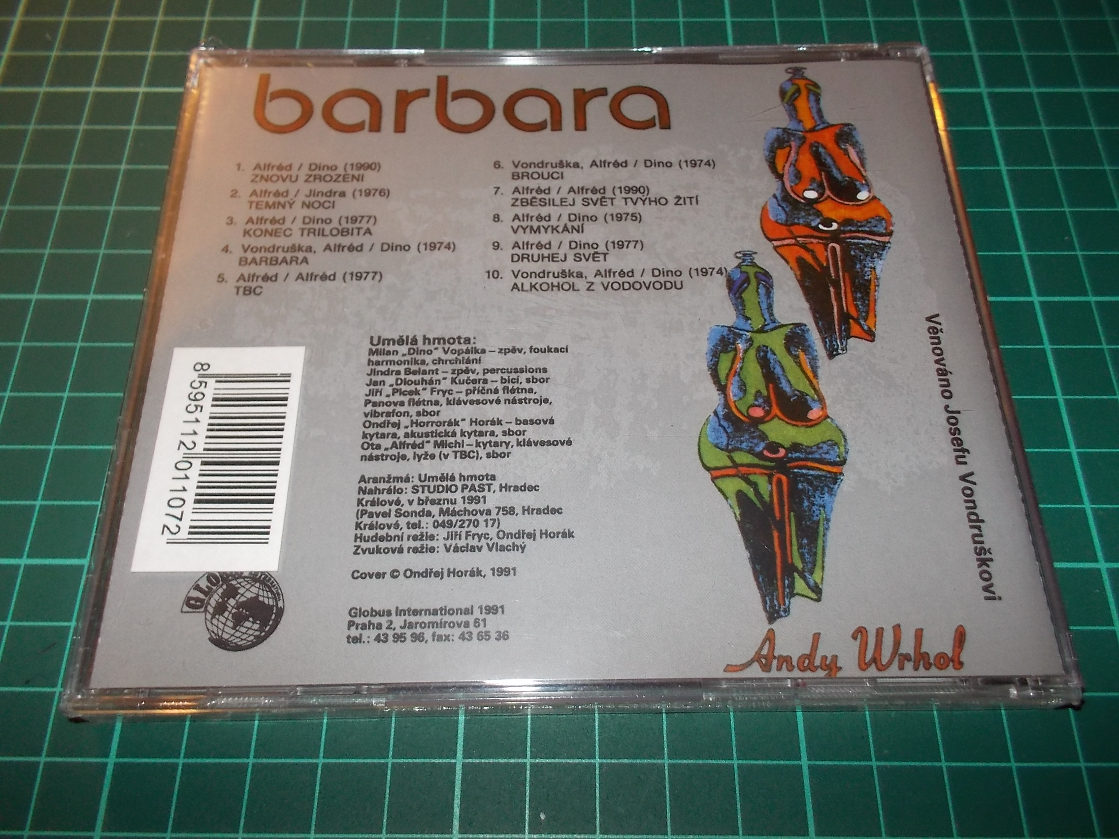 BARBARA - UMĚLÁ HMOTA (CD)