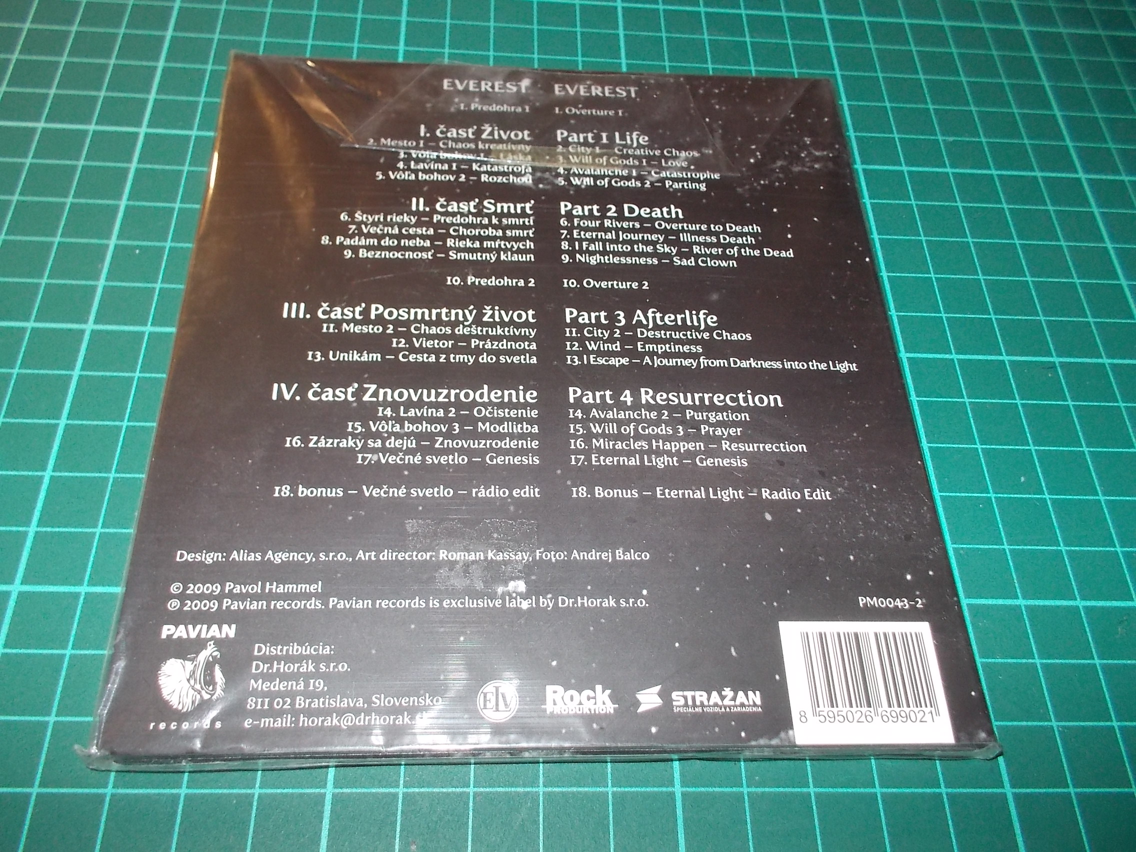 Pavol Hammel - Everest (CD) Digipack