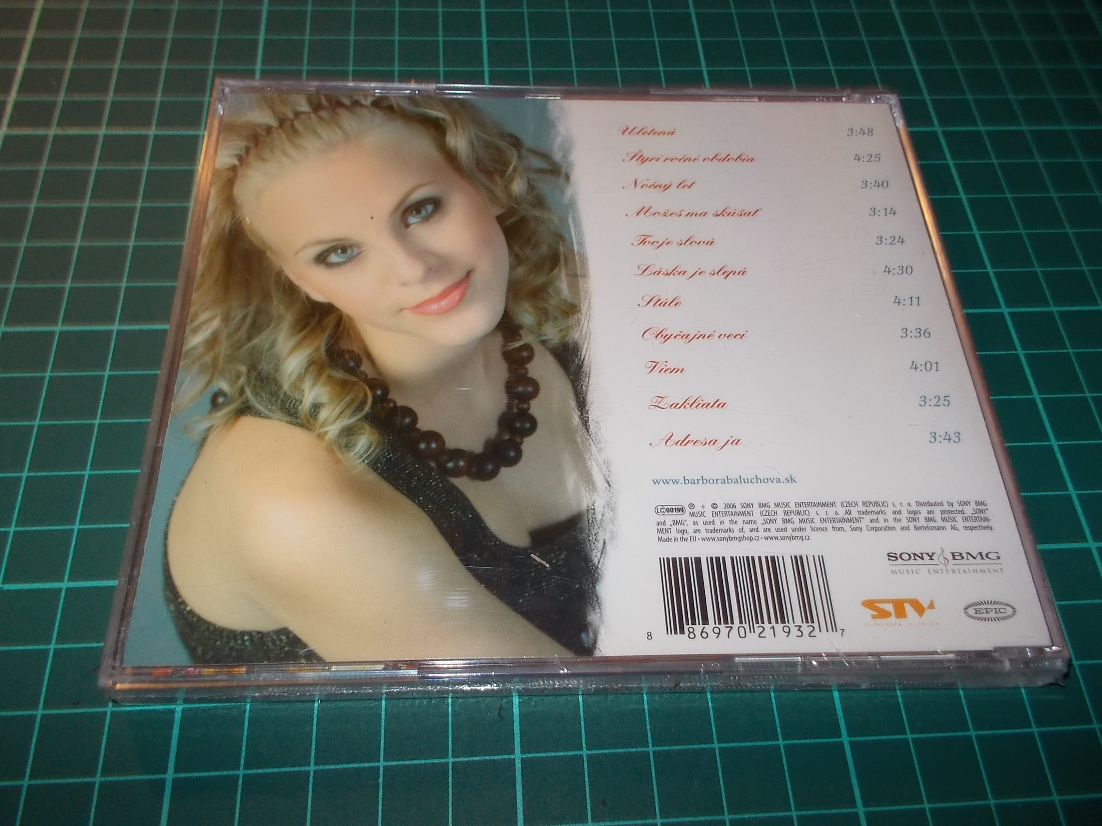 BARBORA BALUCHOVÁ - ULETENÁ (CD) 