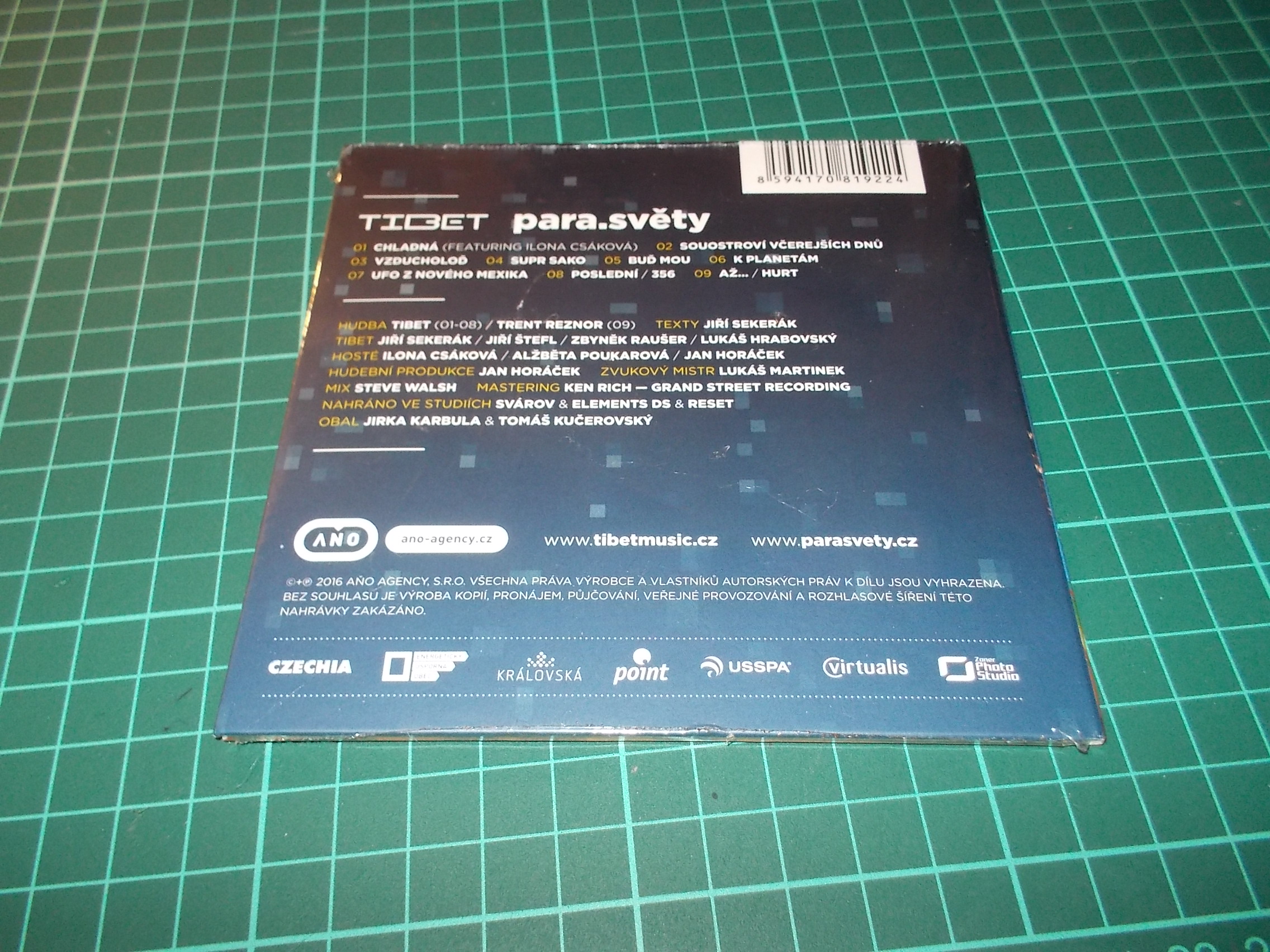 Tibet - Para.světy (CD) Digipack