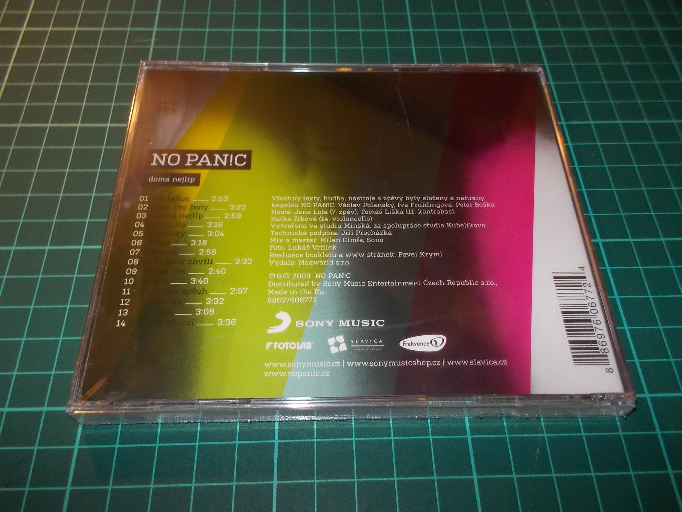 NO PAN!C - Doma Nejlíp (CD)
