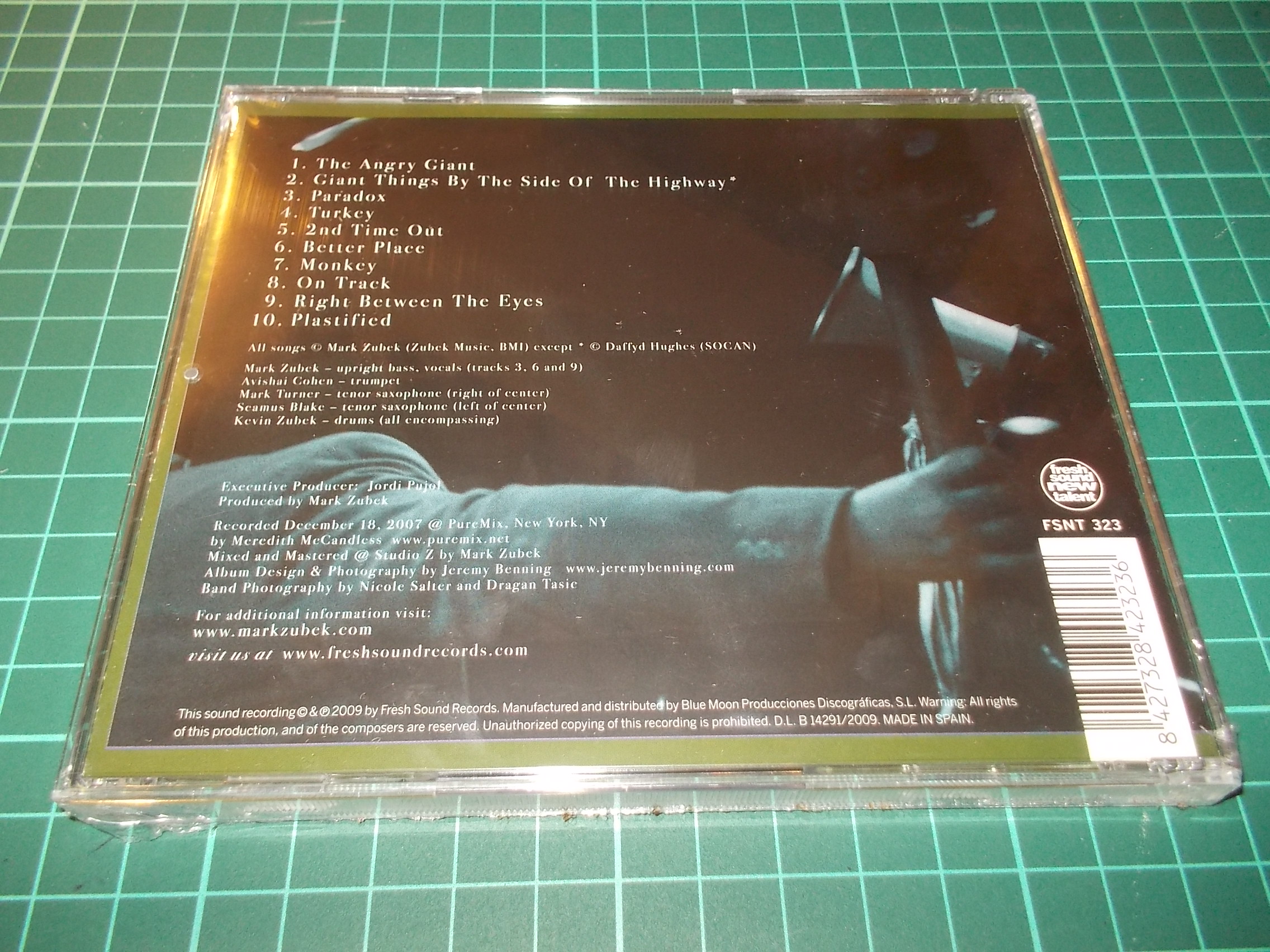 MARK ZUBEK - TWENTYTWODOLLARFISHLUNCH (CD)