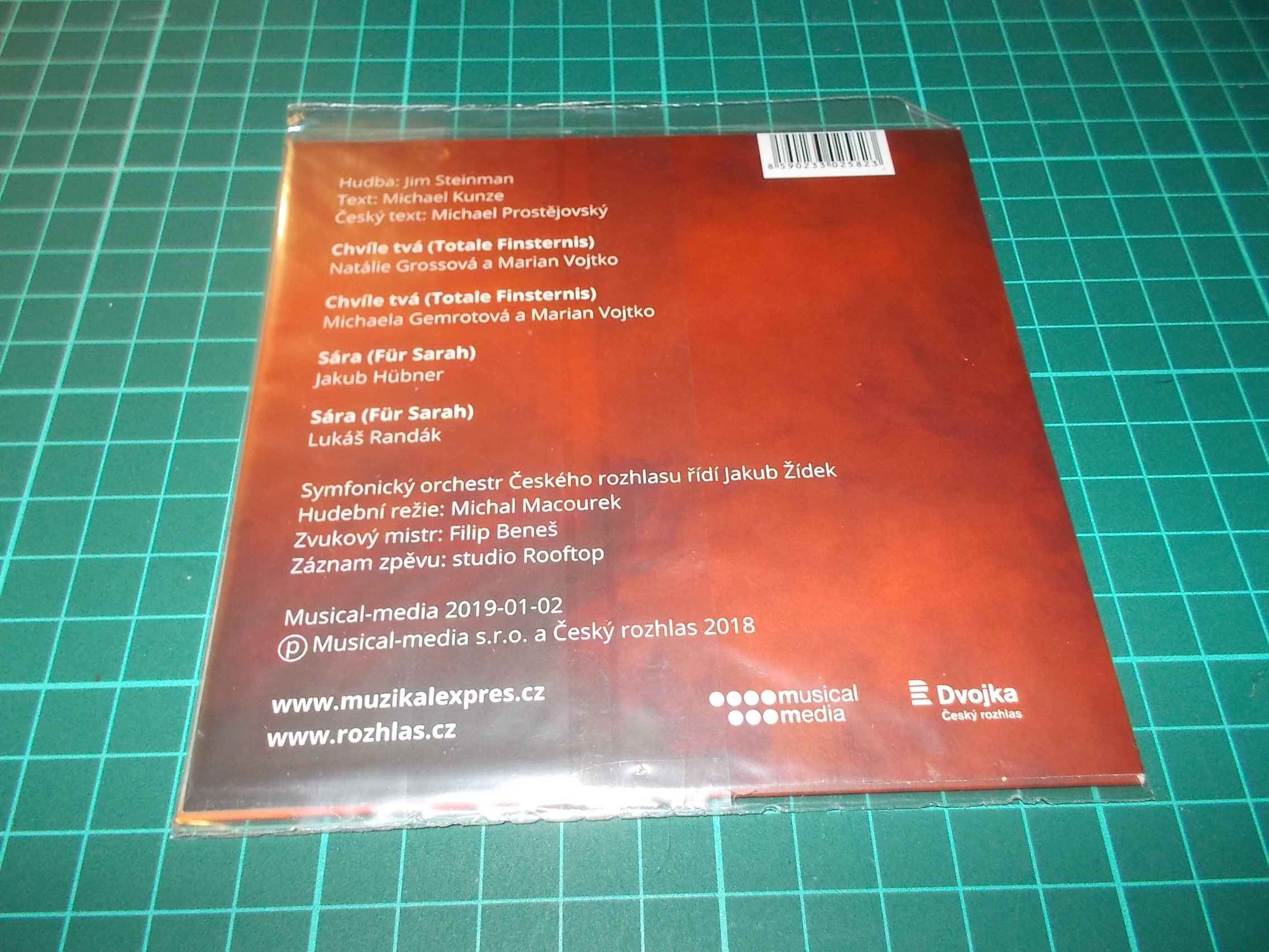 MUZIKÁL - PLES UPÍRŮ - POŠETKA (CD)