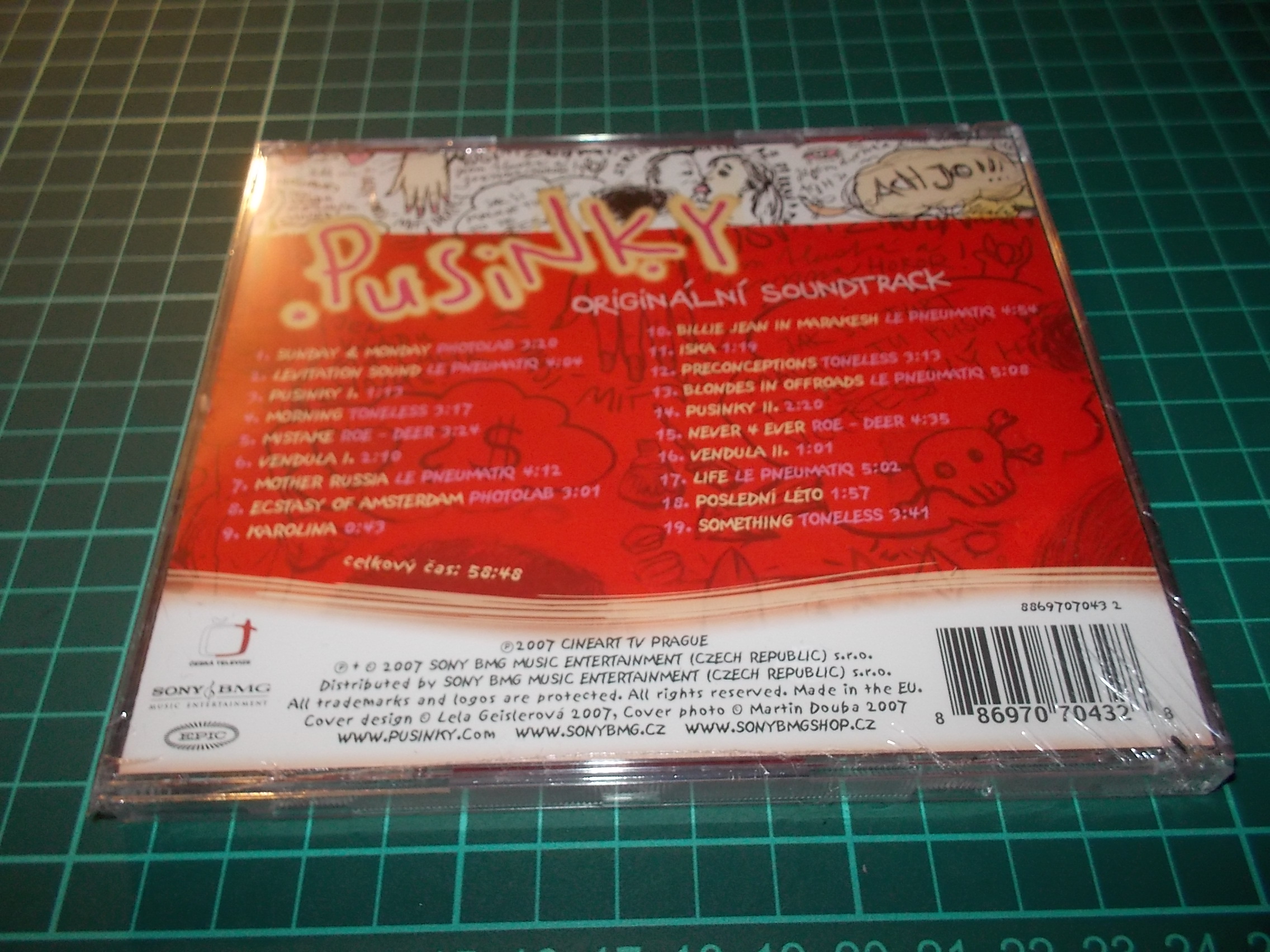 Pusinky - OST-Soundtrack (CD)