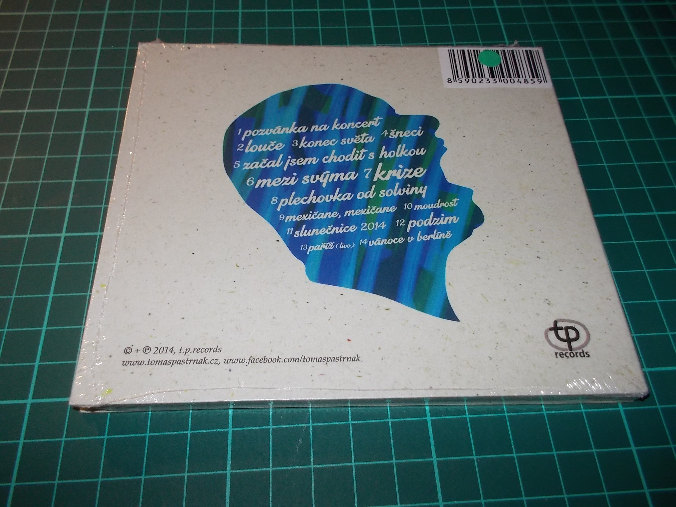 TOMÁŠ PASTRŇÁK  - POZVÁNKA NA KONCERT (CD) Digipack