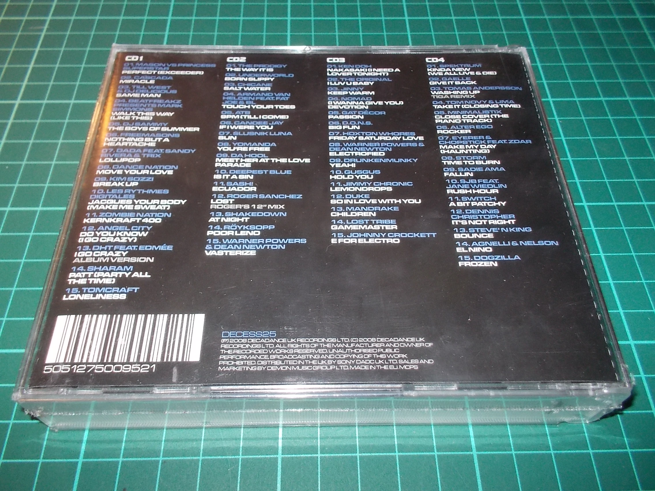 Various Artists - The No.1 Dance Hits Album Vol.3 (4CD)