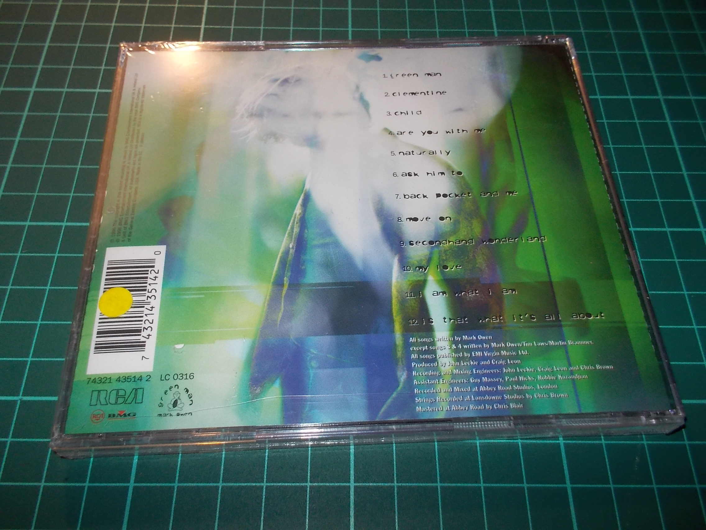 OWEN MARK - GREEN MAN (CD)