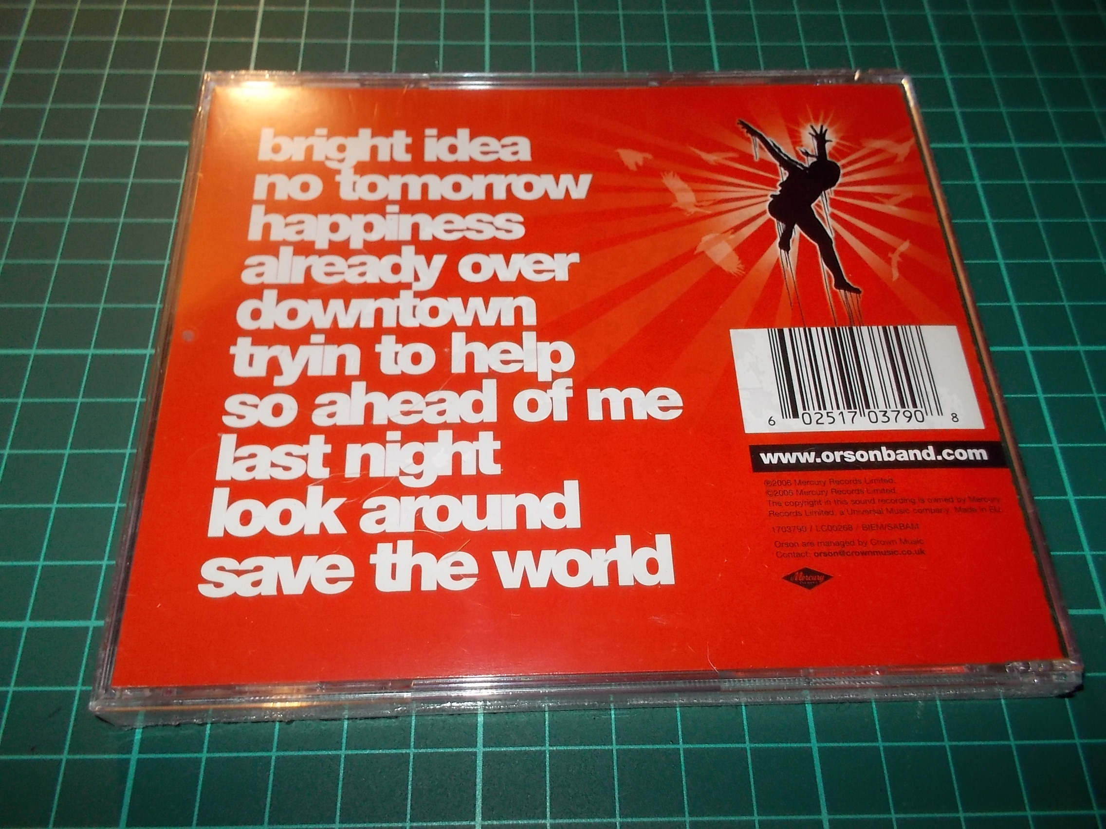 ORSON - BRIGHT IDEA (CD) - REGIONÁLNÍ VERZE