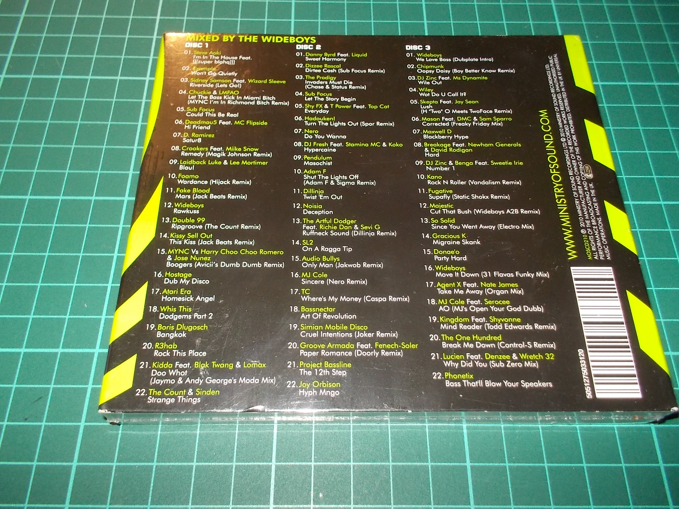 Various Artists - Addicted To Bass 2010 (3CD)