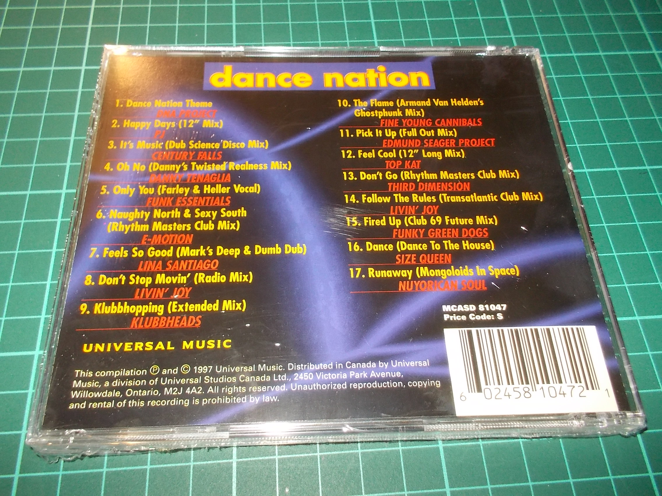 Various Artists - Dance nation - 17 HOT DANCE HITS (CD)