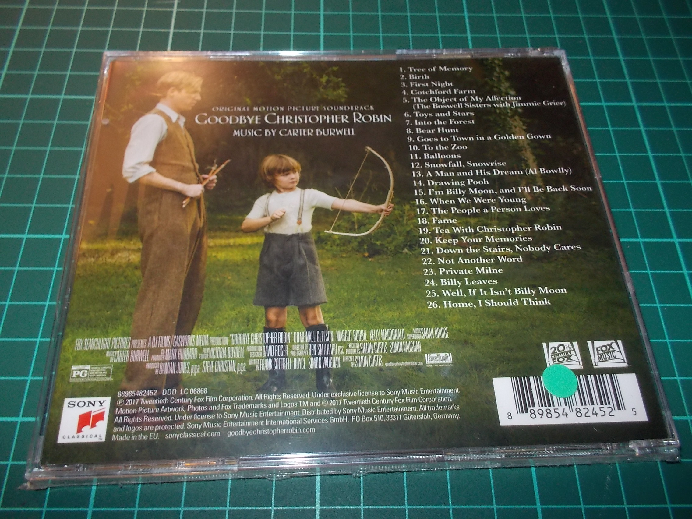 Goodbye Christopher Robin - Sbohem Kryštůfku Robine OST / Soundtrack (CD)