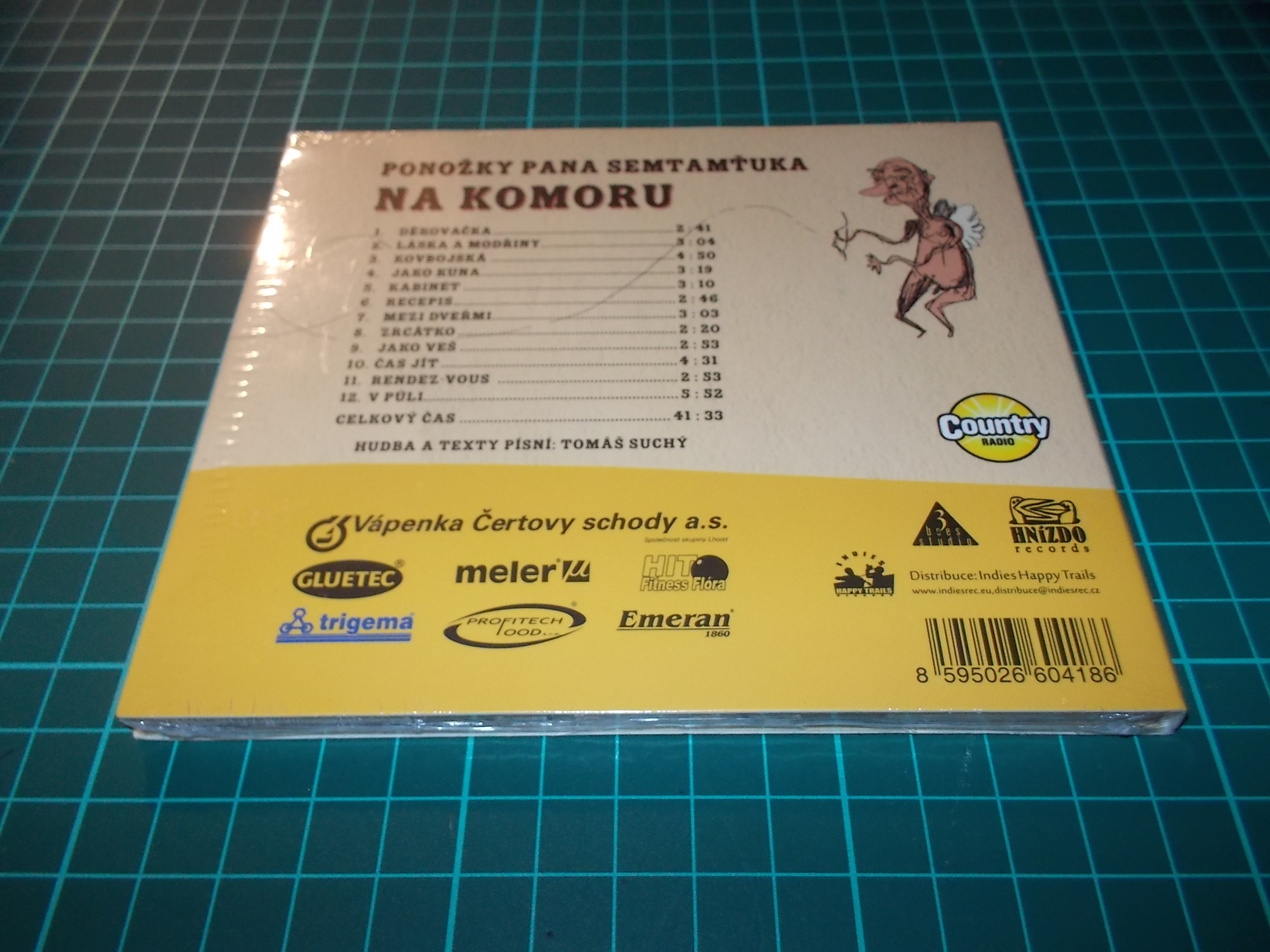PONOŽKY PANA SEMTAMŤUKA - NA KOMORU  (CD) Digipack