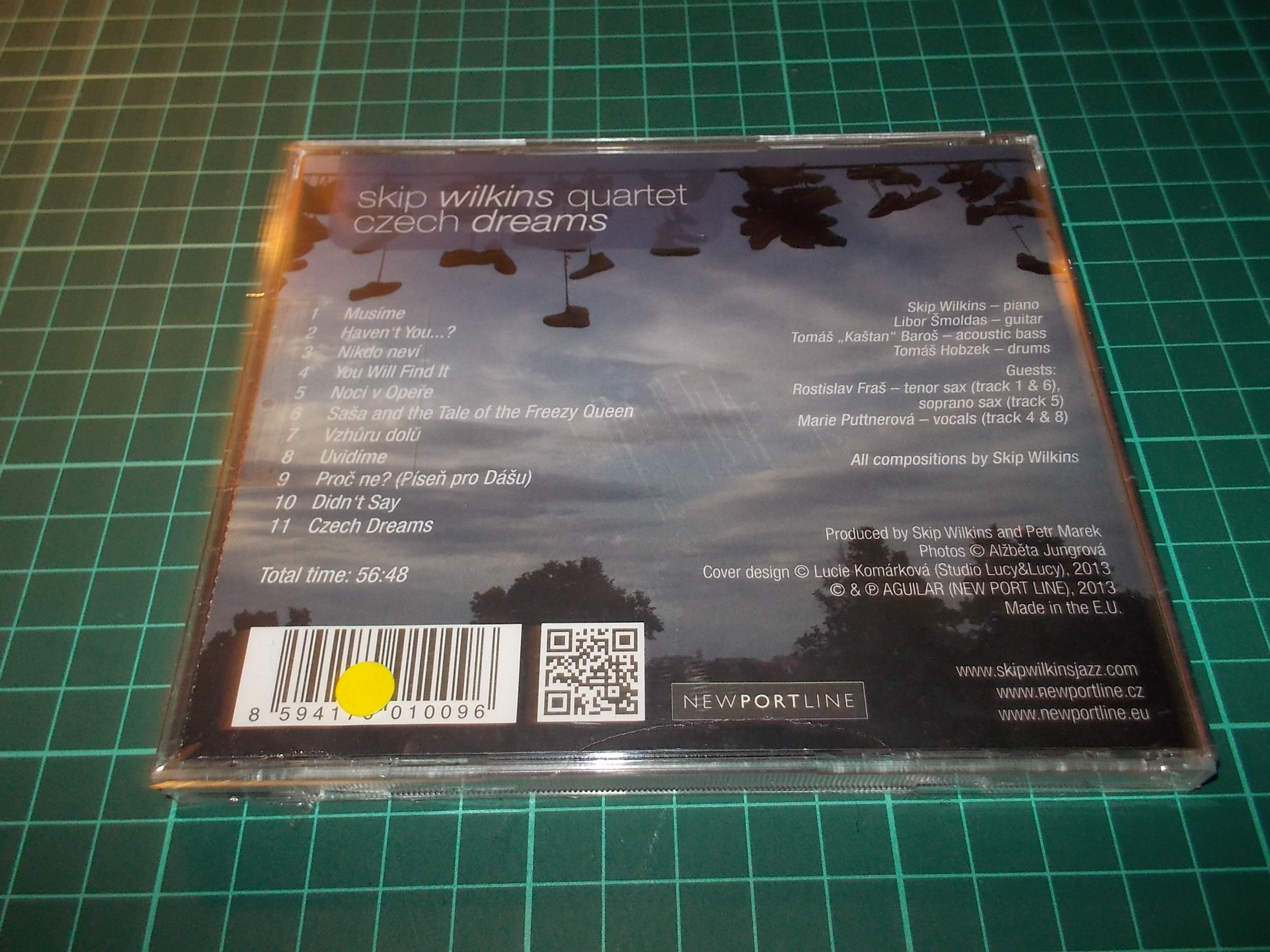 Skip Wilkins Quintet - Czech Dreams (CD) FREE EDITION