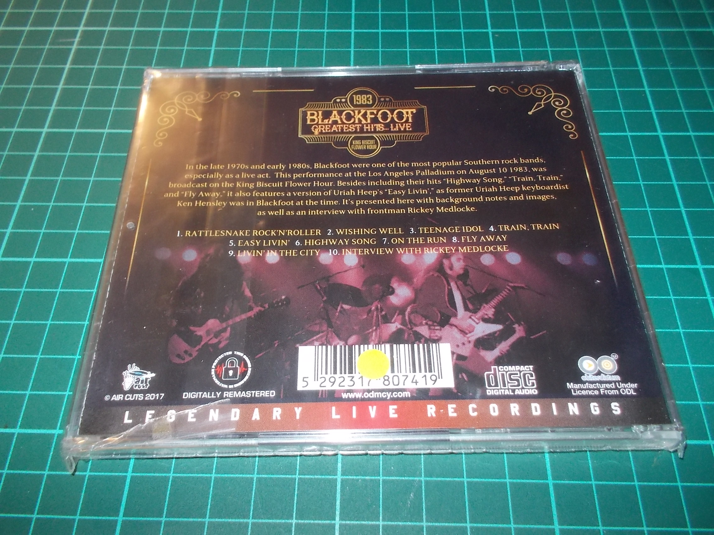 Blackfoots - Greatest Hits: Live 1983 (CD)