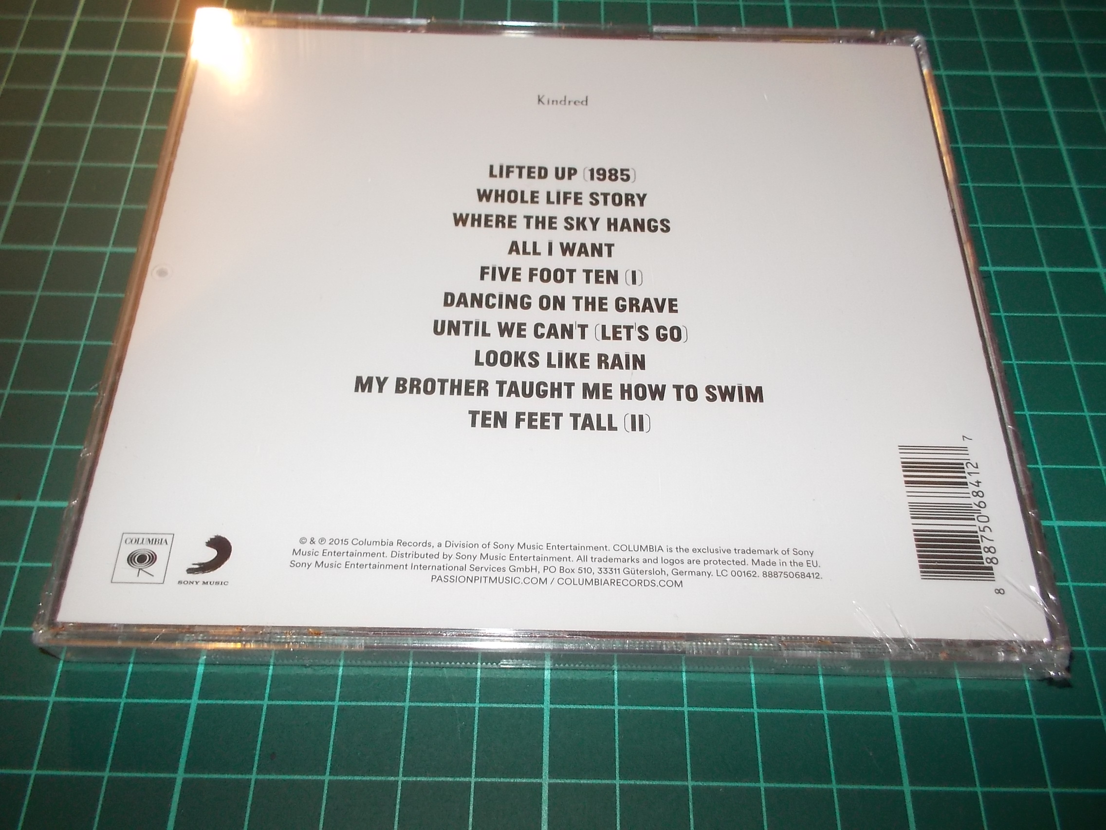 PASSION PIT - KINDRED (CD)