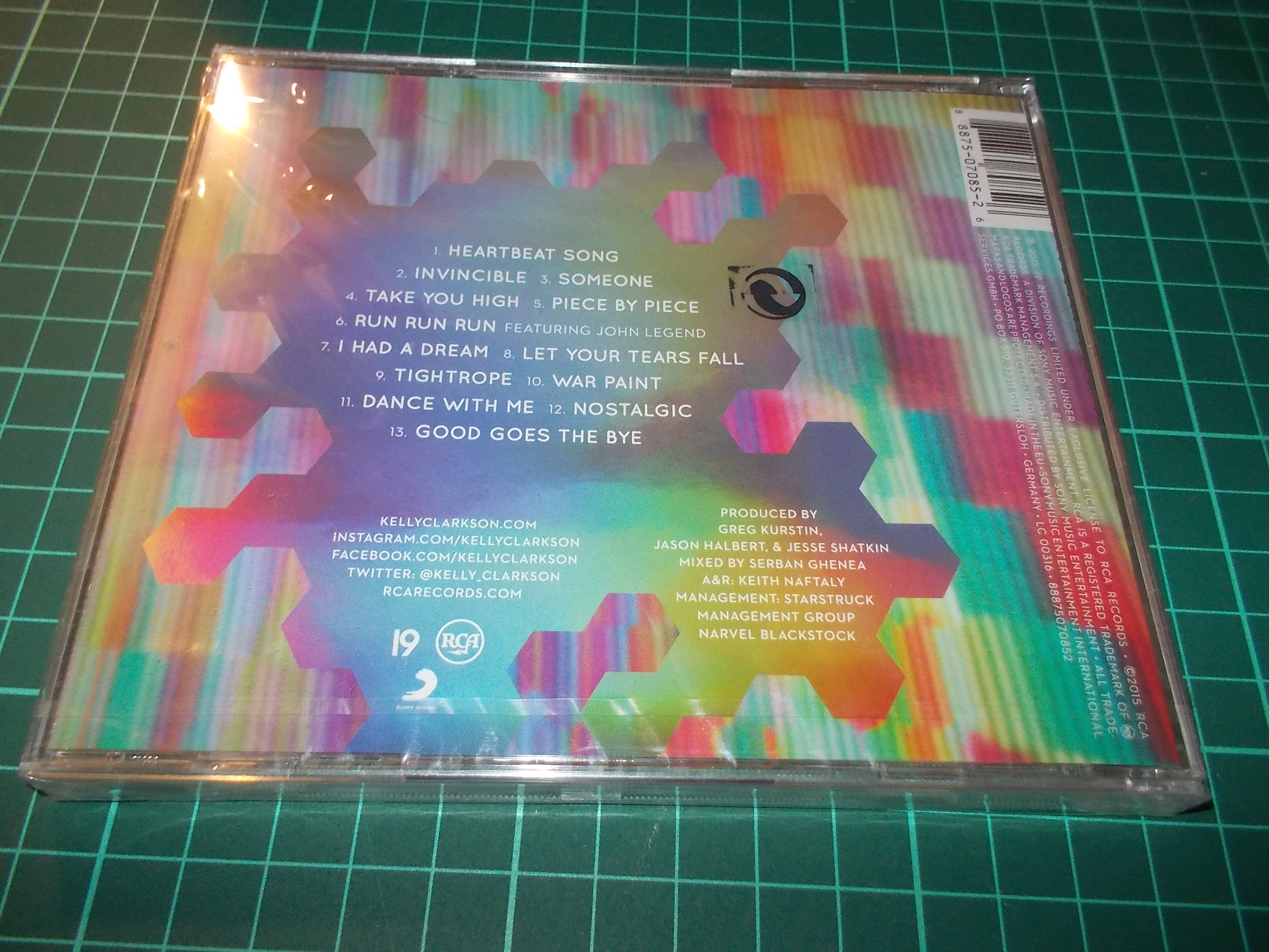 KELLY CLARKSON - PIECE BY PIECE (CD)