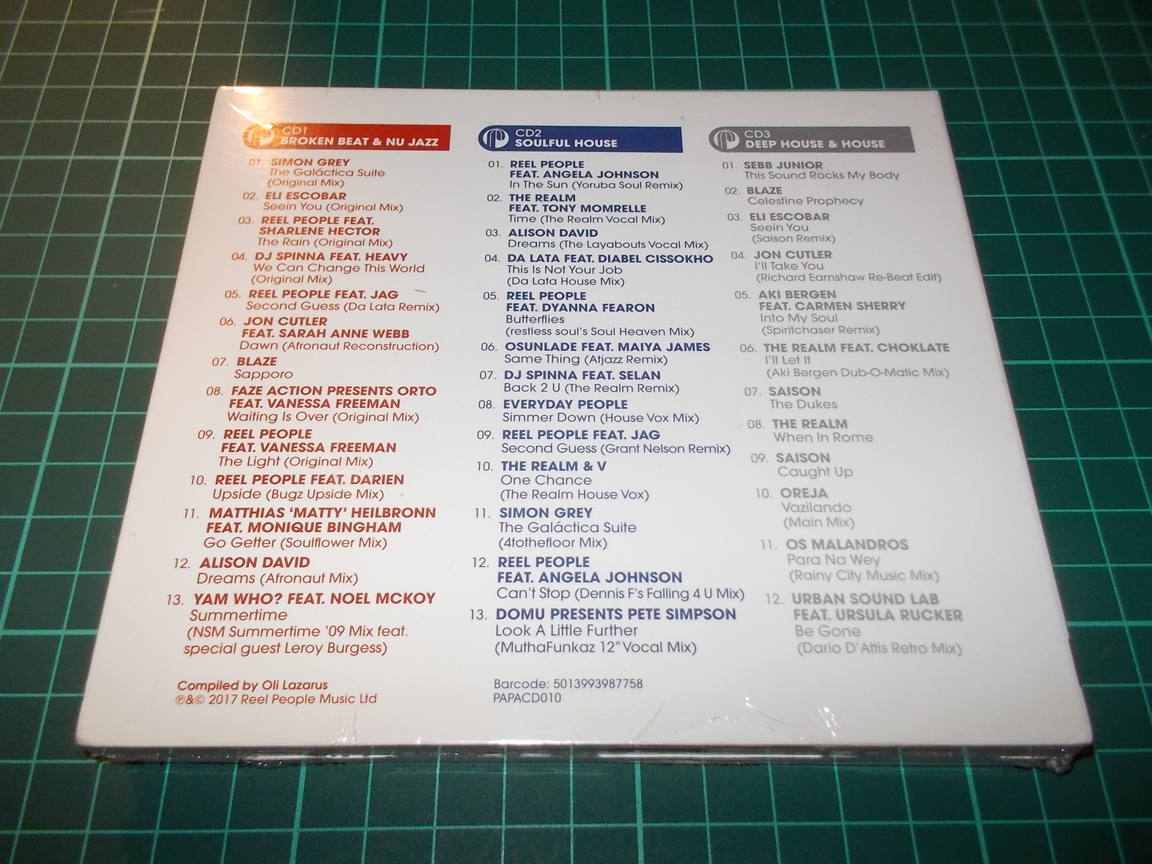 VARIOUS ARTISTS - Play It Like Papa (15 Years Of Papa Records 2002 - 2017)  (3CD) Digipack