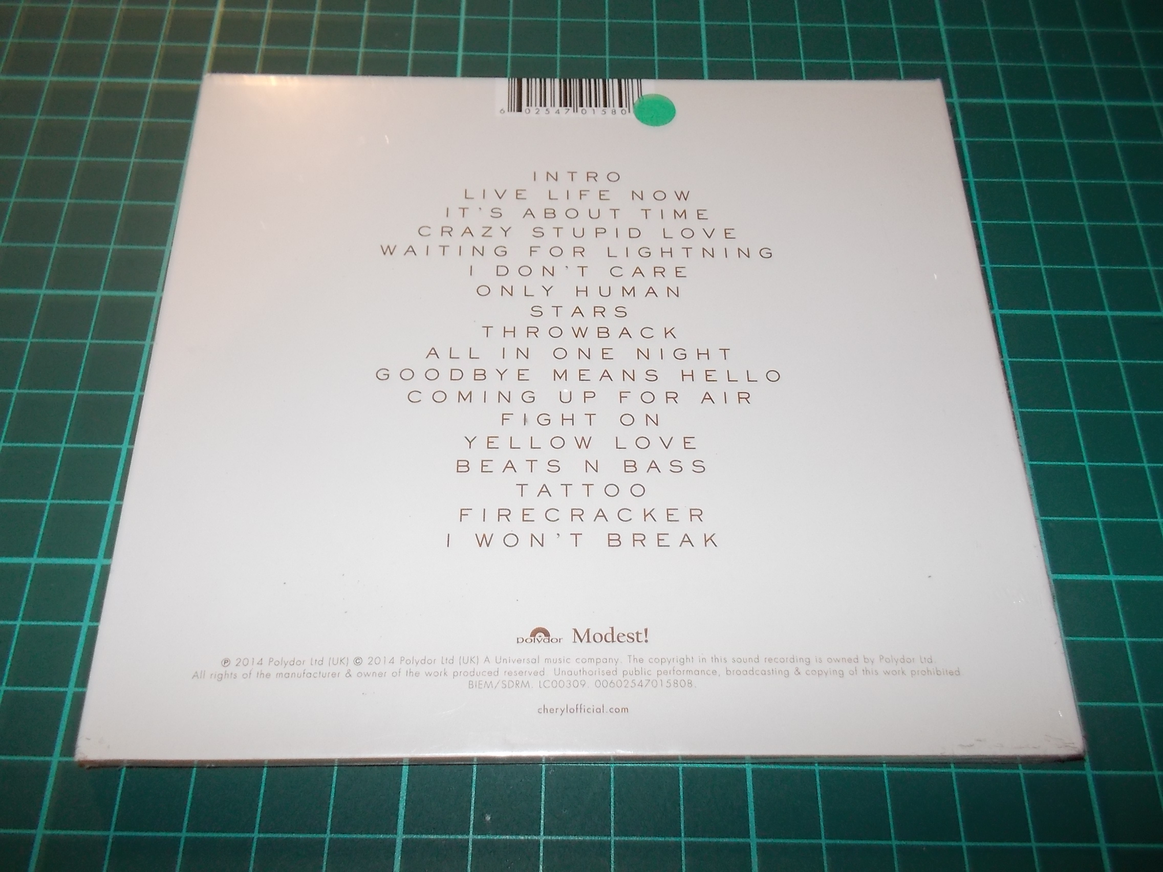 CHERYL - ONLY HUMAN (CD) Digipack
